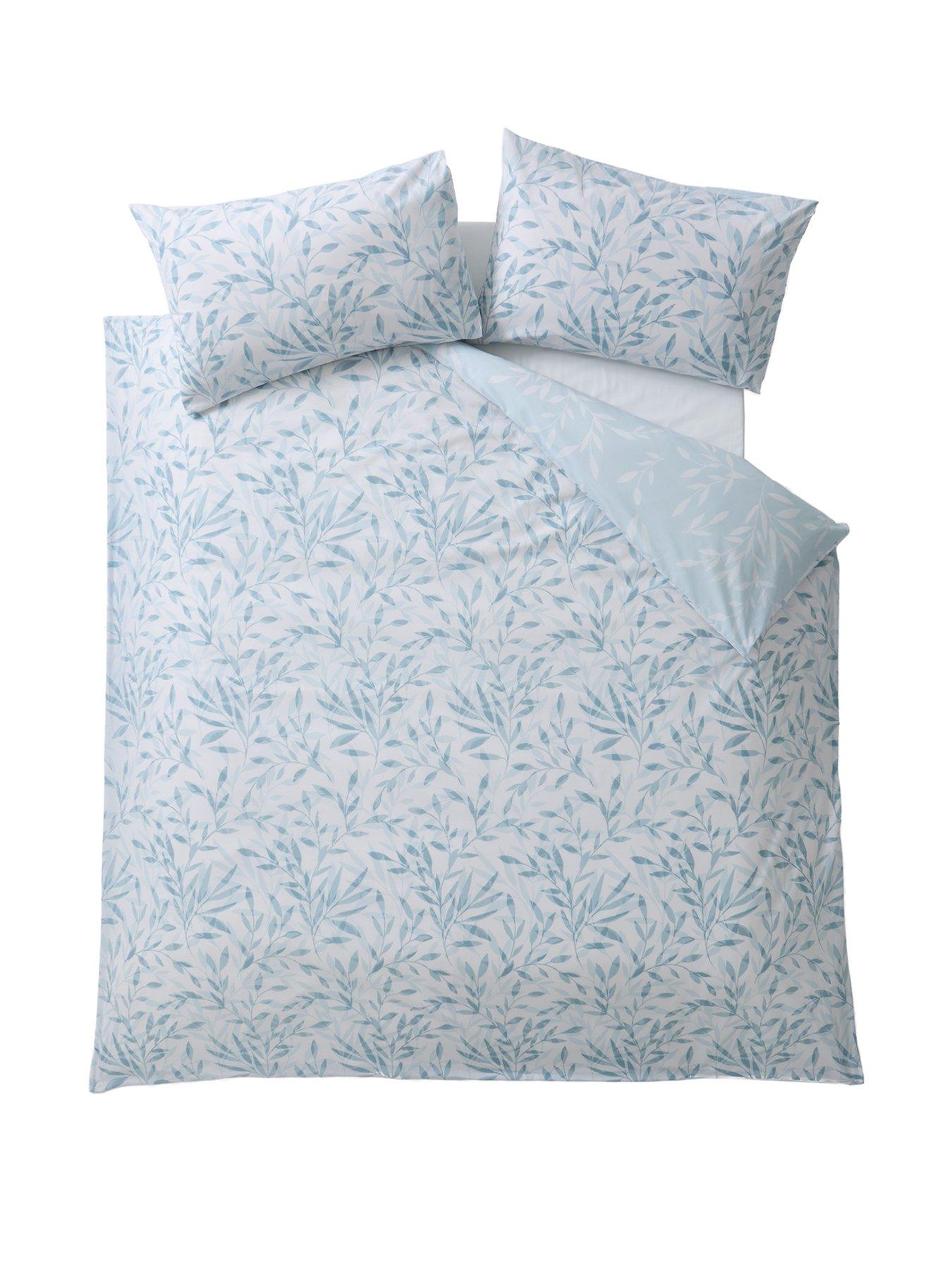 Image 2 of 6 of Everyday Painted Floral Duvet Cover Set