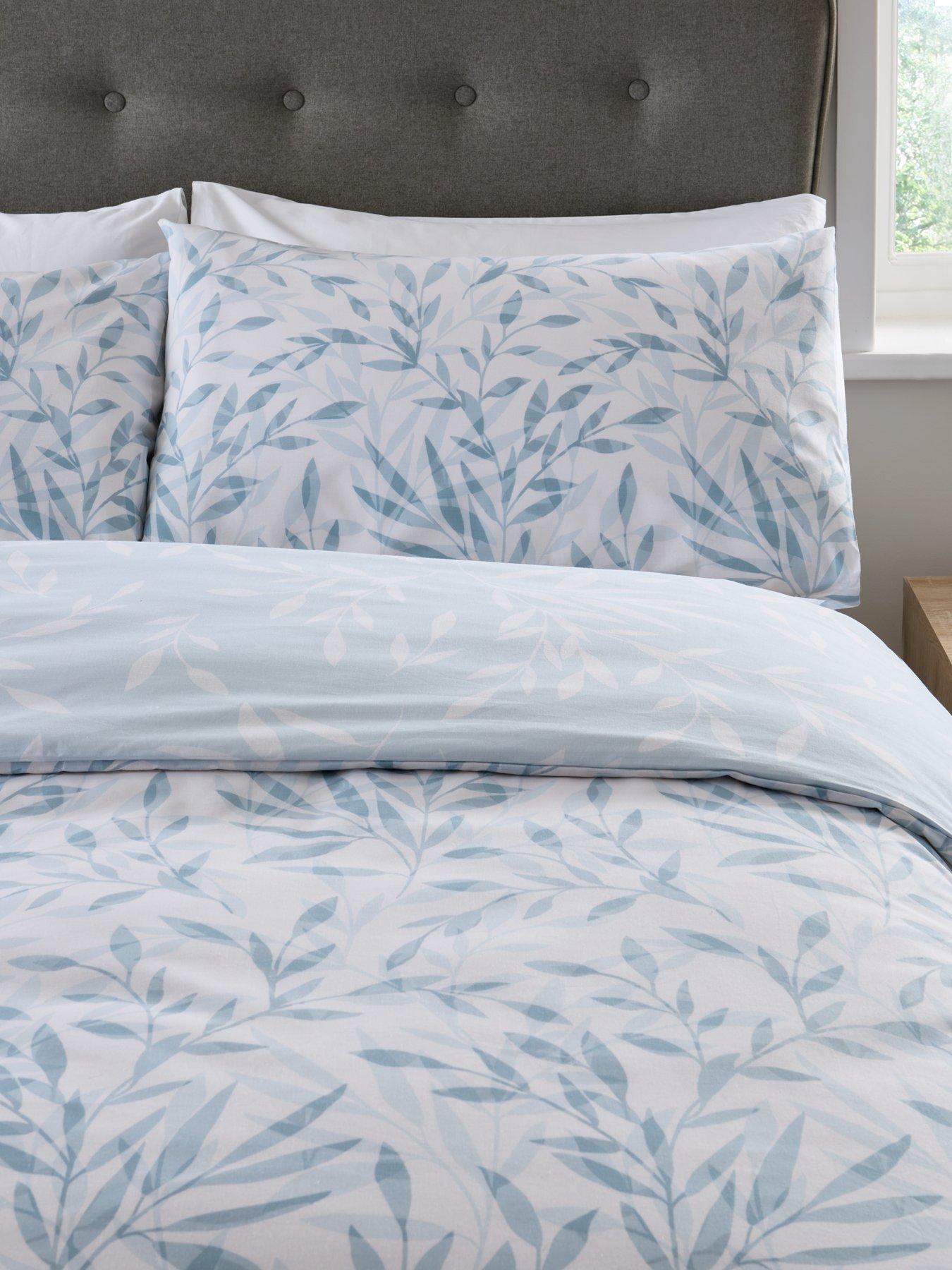 Image 3 of 6 of Everyday Painted Floral Duvet Cover Set
