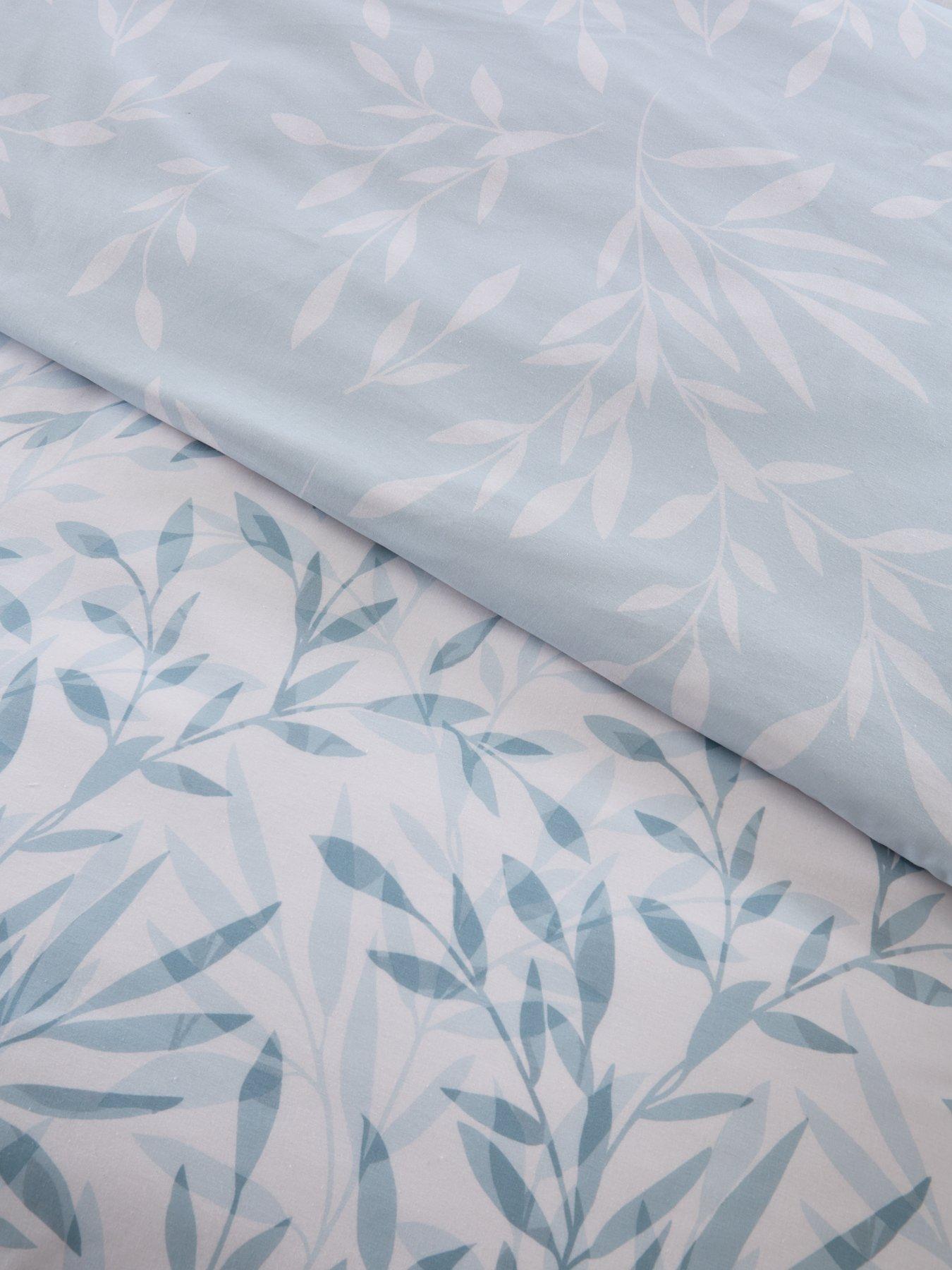 Image 5 of 6 of Everyday Painted Floral Duvet Cover Set