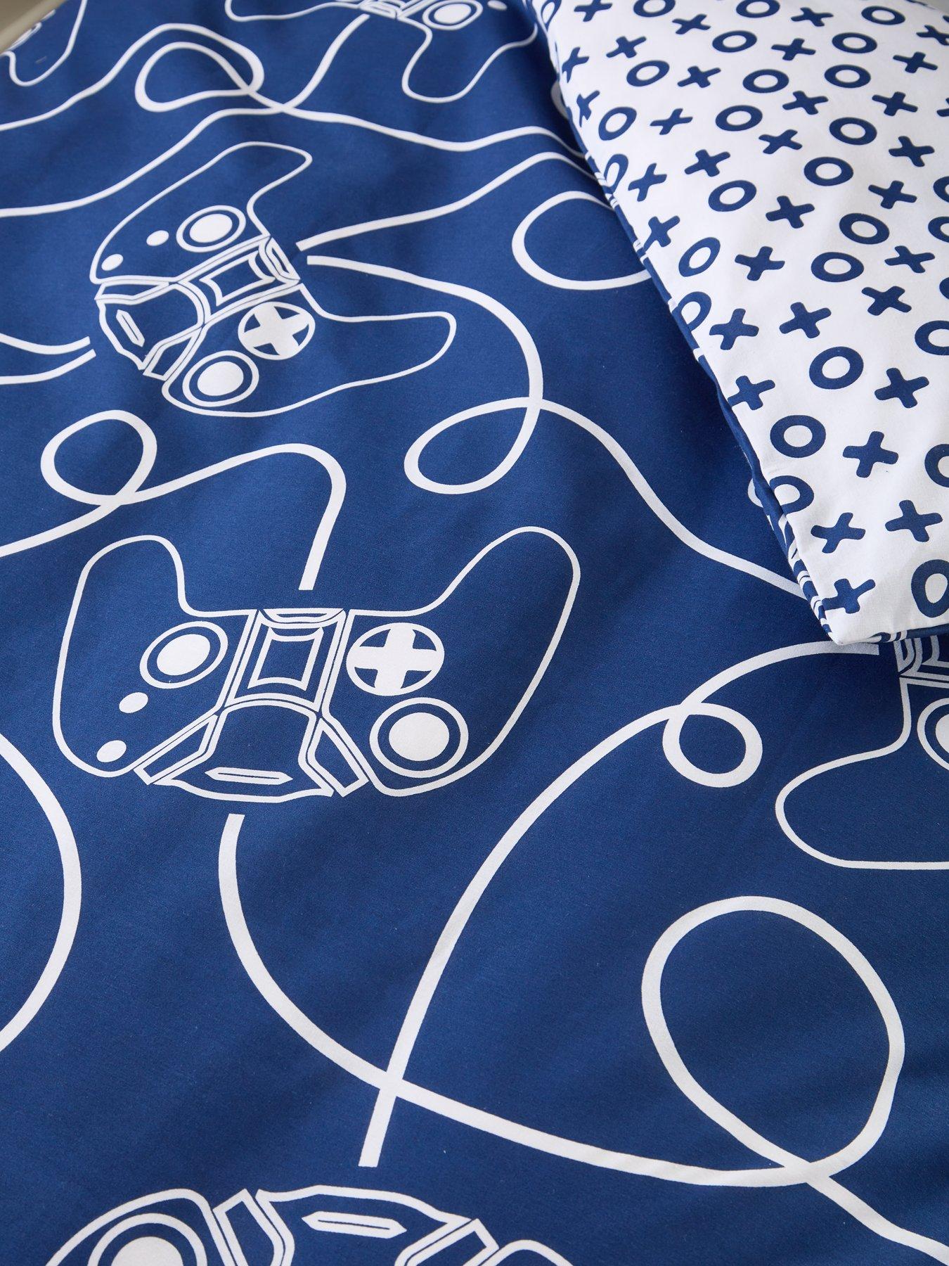 Image 3 of 3 of Everyday Kids Gamer Print Duvet Cover Set