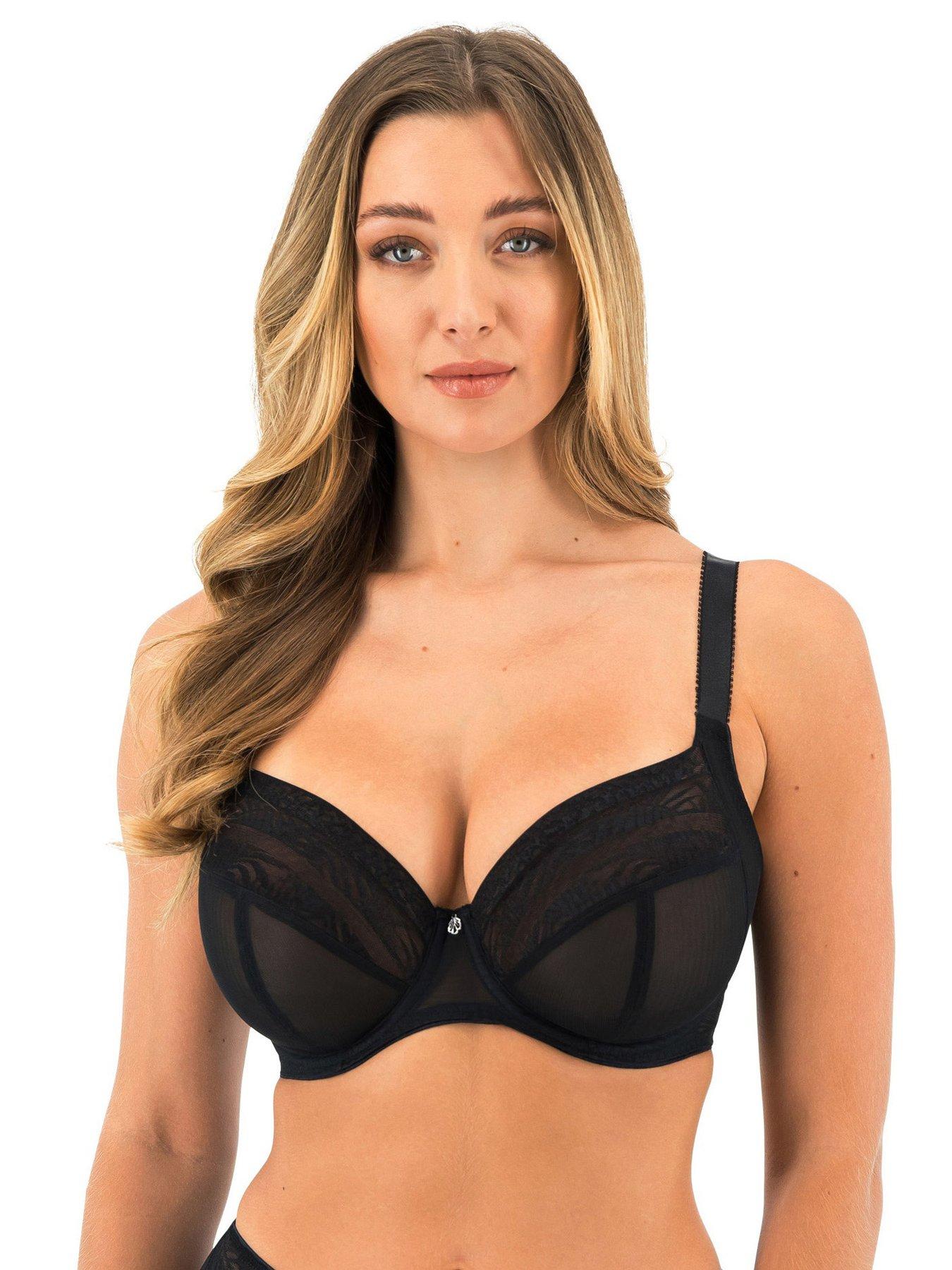 Pour Moi Aura Side Support Underwired Bra - Grey