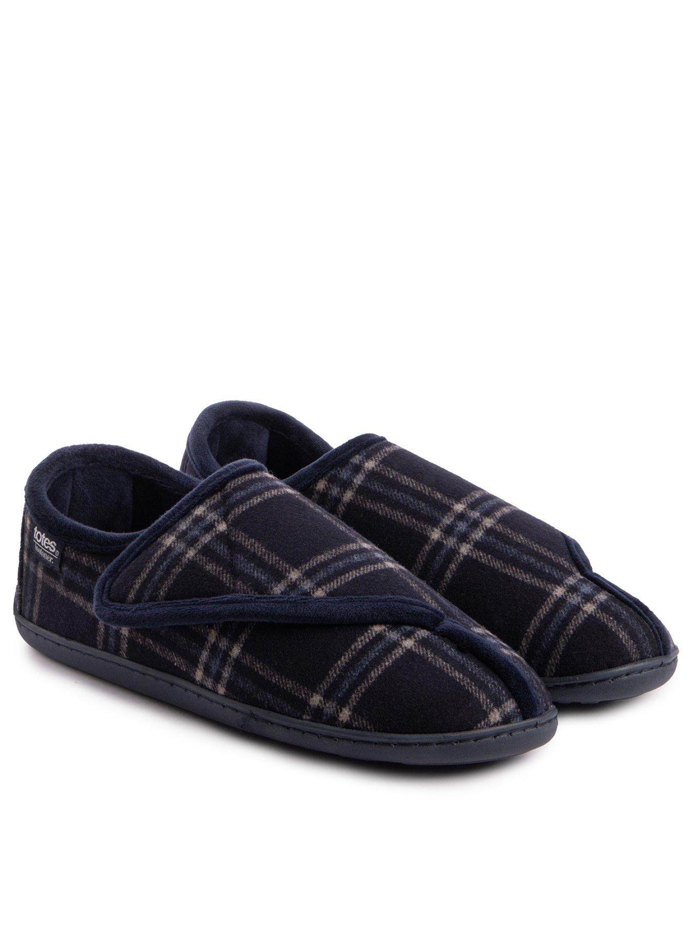 Isotoner discount velcro slippers