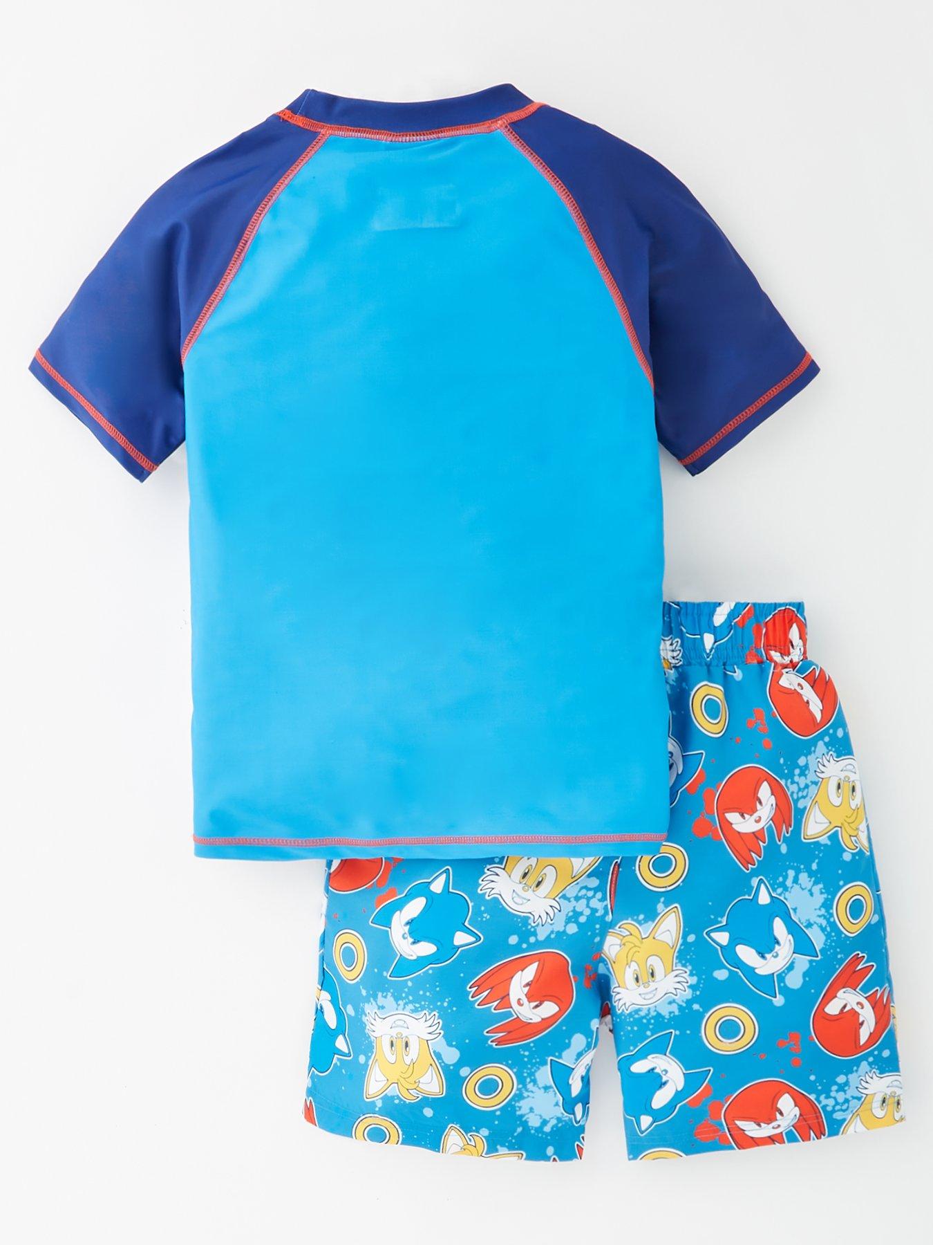 Sonic The Hedgehog 2 Piece Swim Set