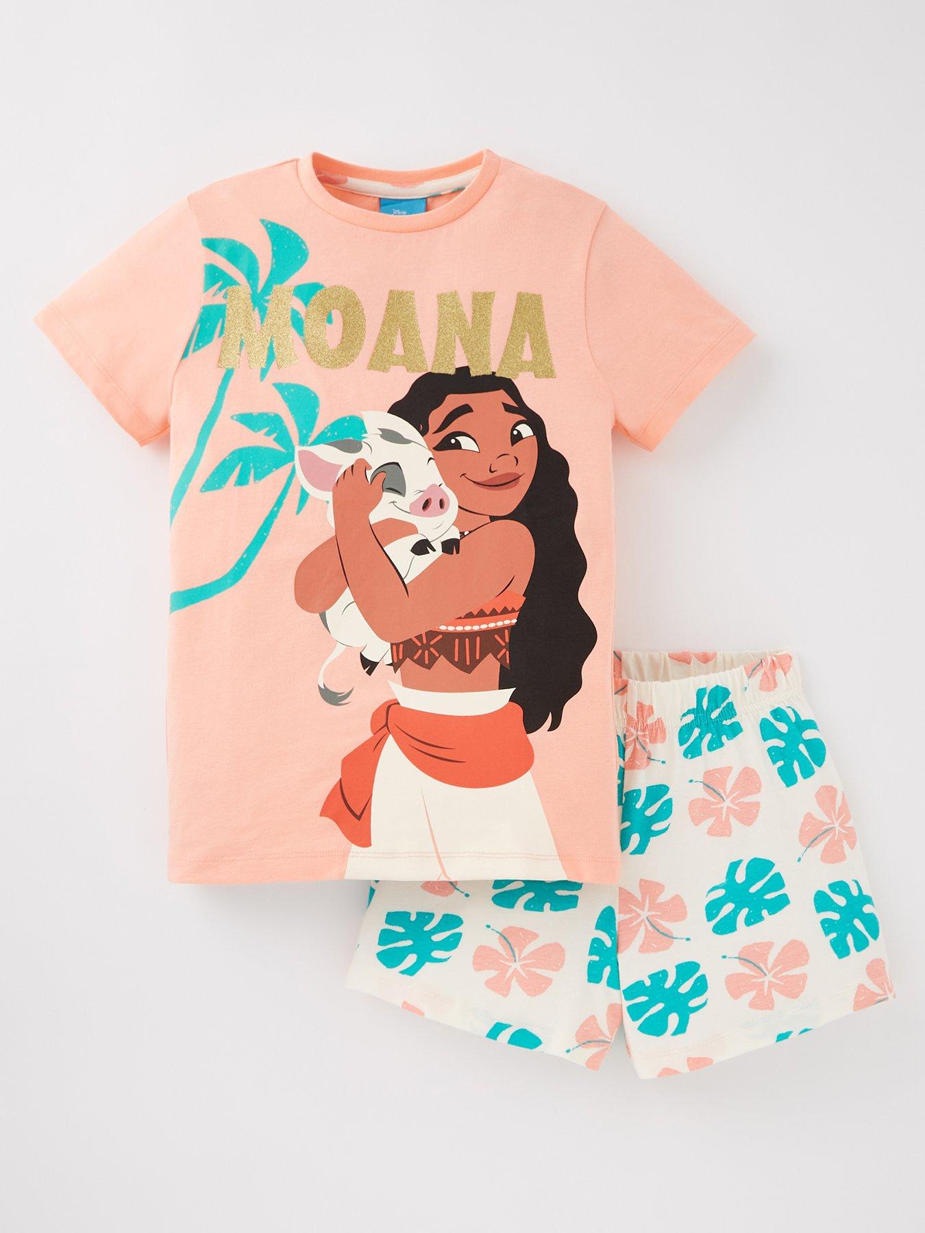 disney-moana-glitter-print-short-pyjamas