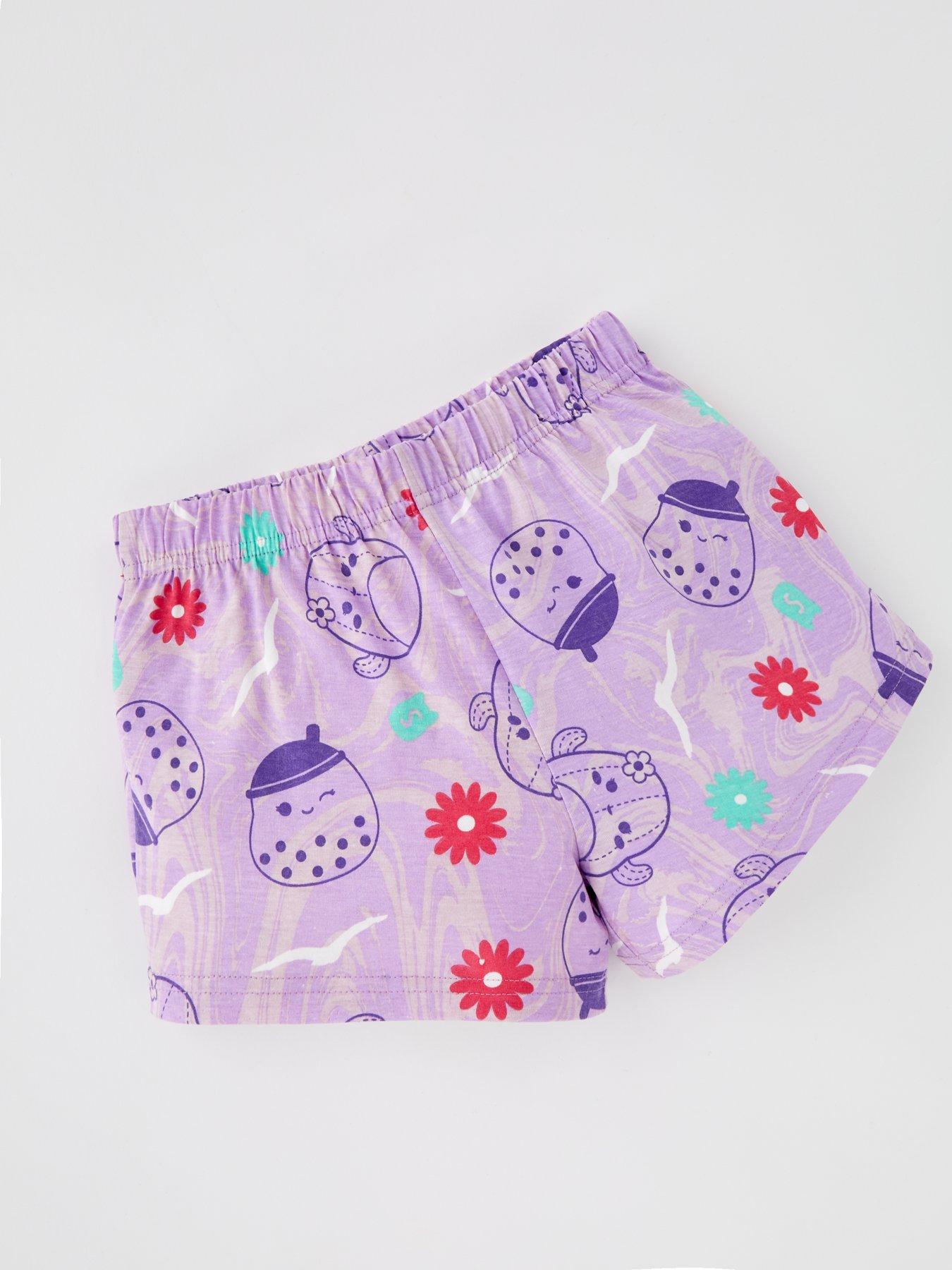 Squishmallows Frill Short Pyjamas - Green | Very.co.uk