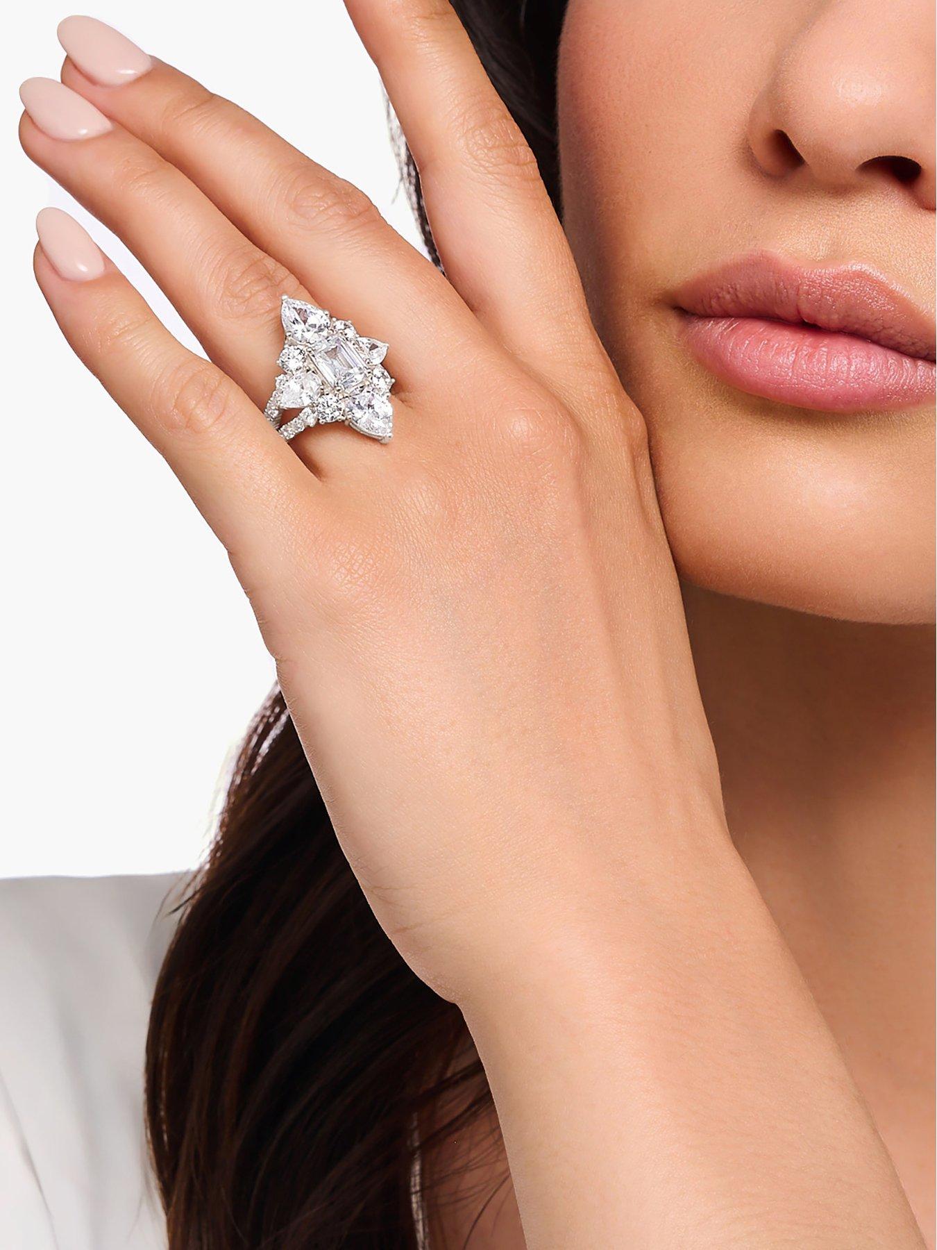 Image 2 of 2 of Thomas Sabo Heritage Glam Cocktail Ring