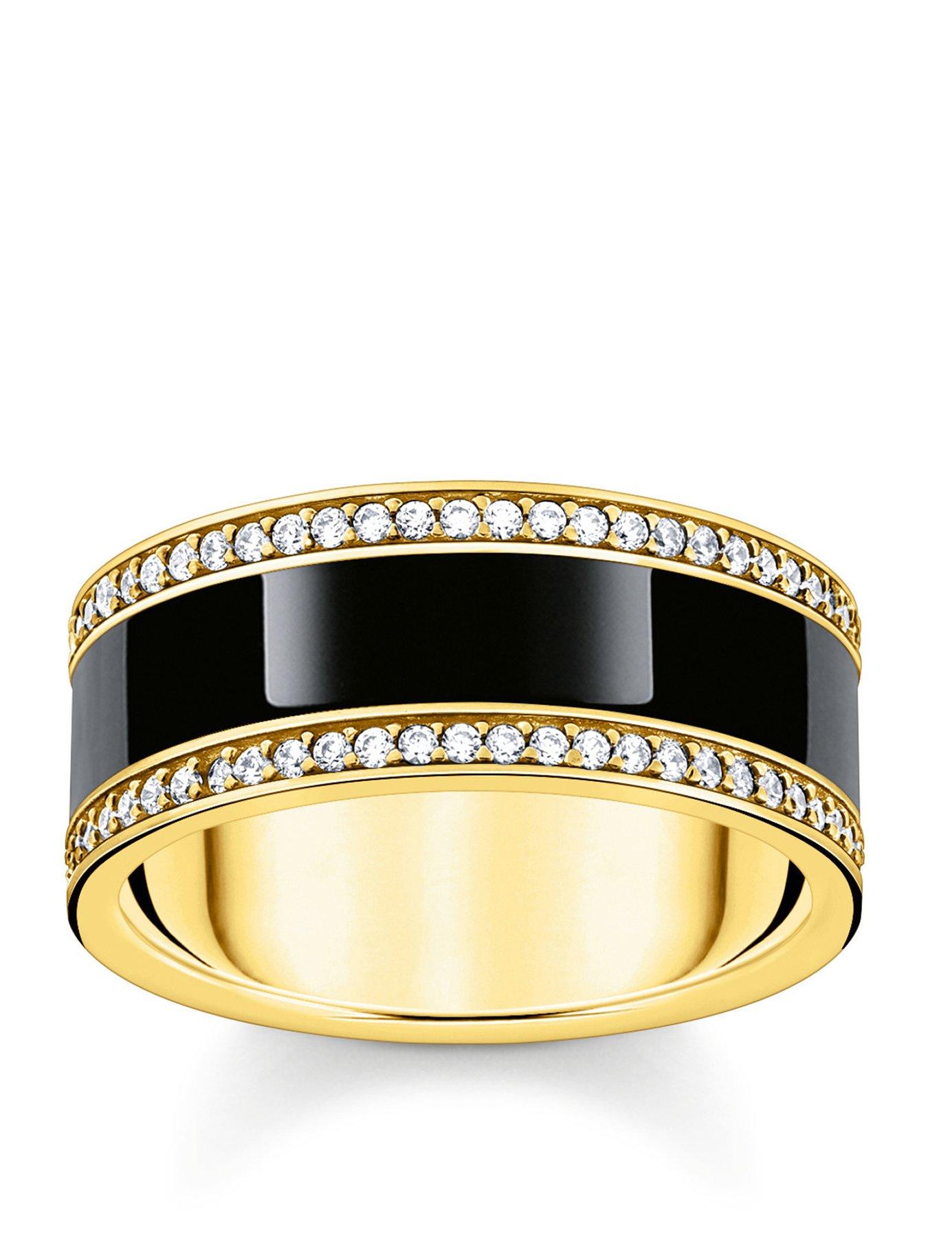 Thomas Sabo Cosmic Amulet Gold Plated Bl