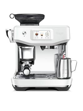 Product photograph of Sage The Barista Touch Impress Coffee Machine - Sea Salt from very.co.uk