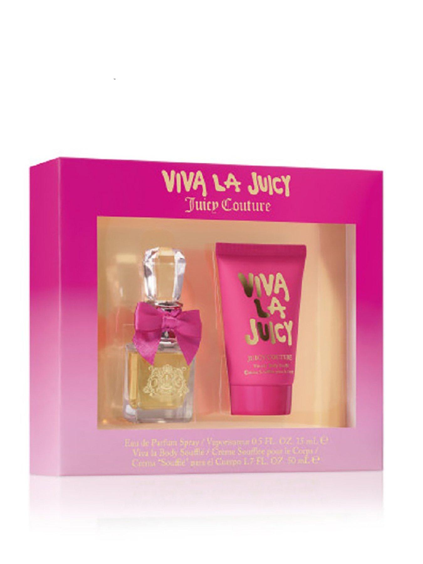 Juicy Couture Viva la Juicy 15ml Eau de Parfum & 50ml Body Souffle Gift ...