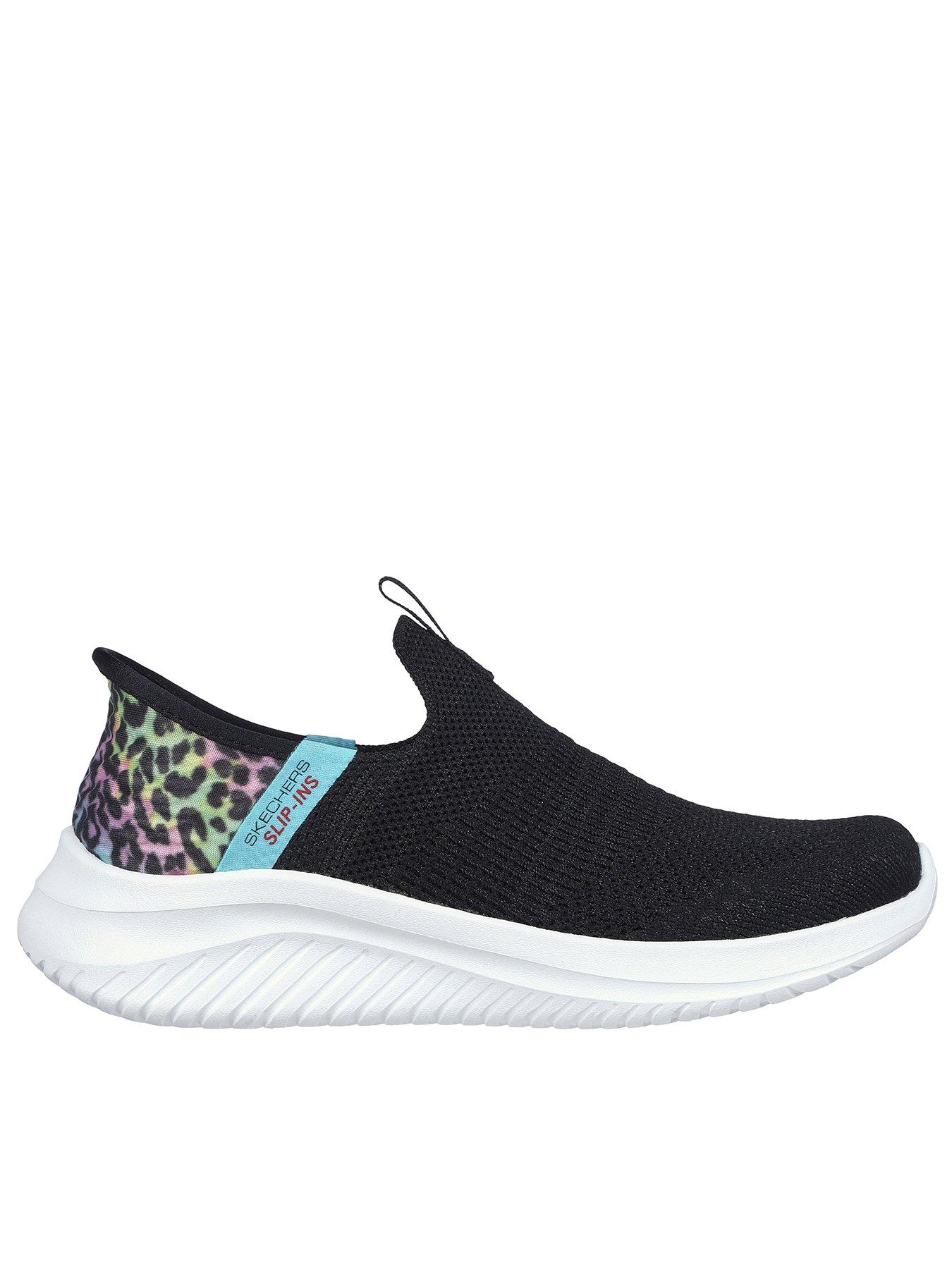 Skechers girls 2024 slip ons