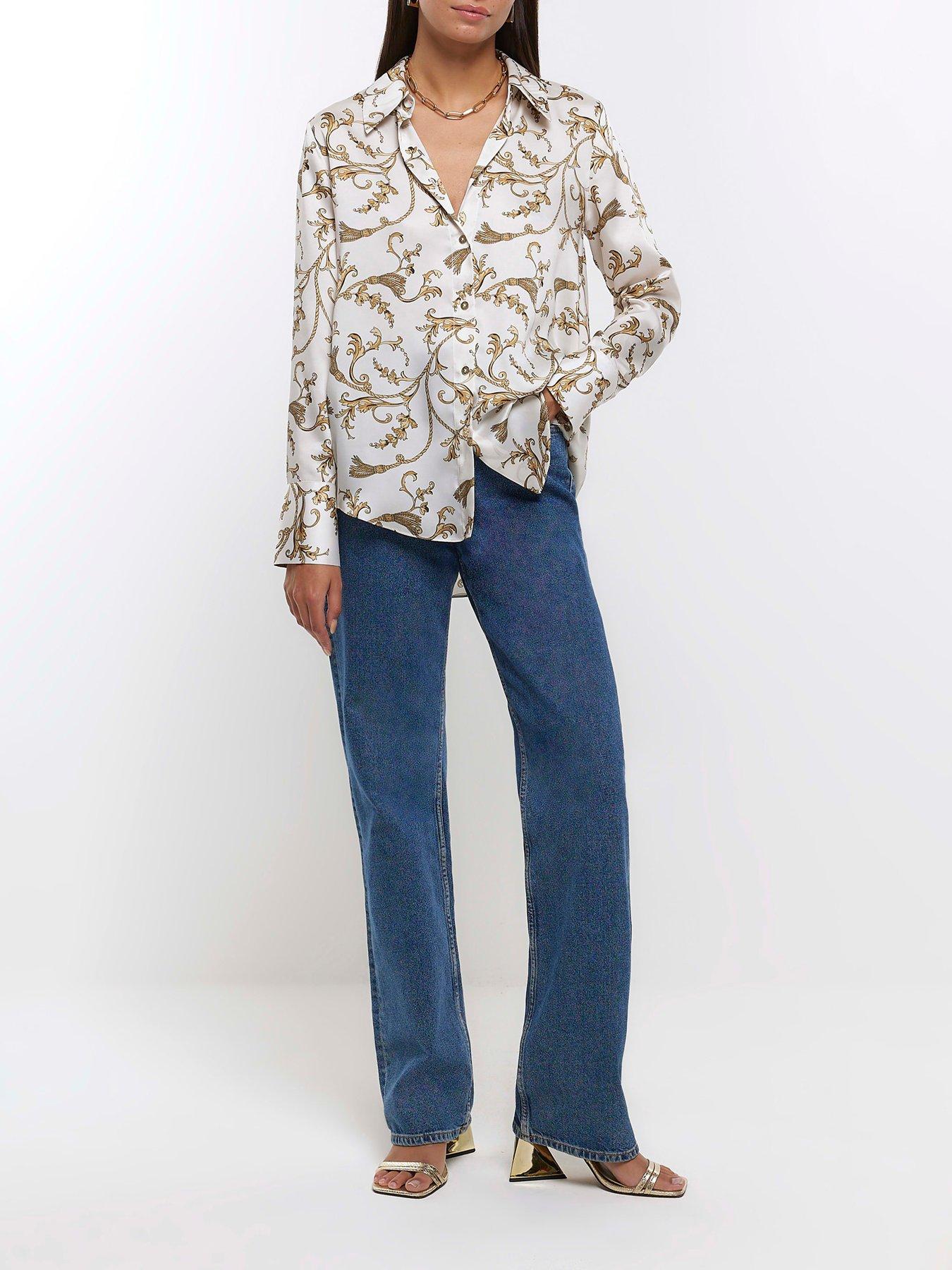Chain print shirt river island cheap