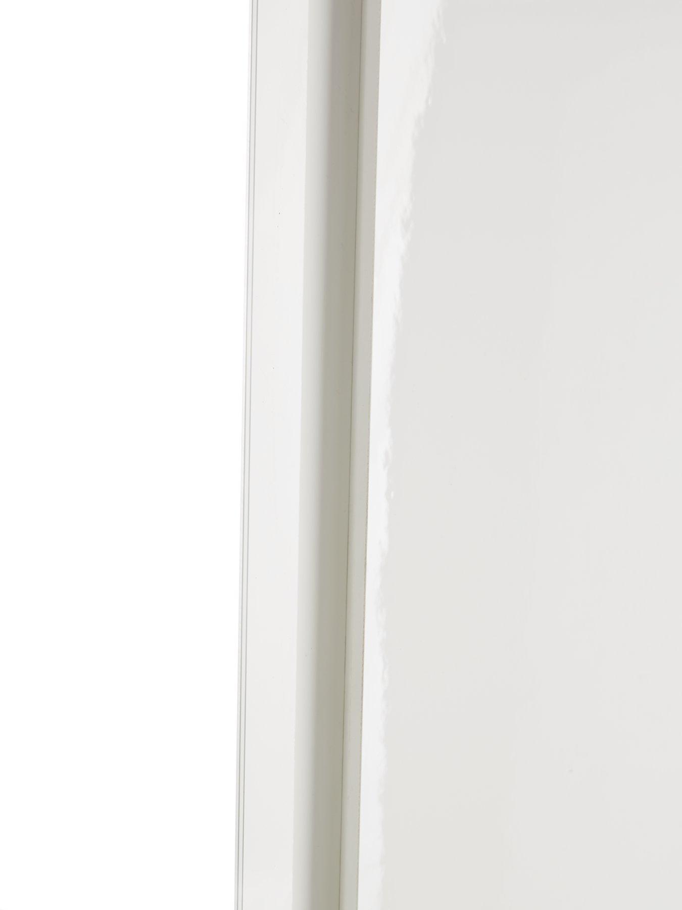 Image 5 of 6 of Very Home Layton Gloss 3 Door Mirrored&nbsp;Wardrobe - White&nbsp;- FSC&reg; Certified