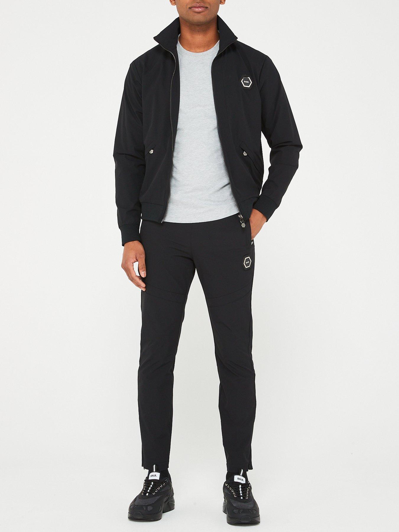 Louis Slim Ripstop Track Pants - Black