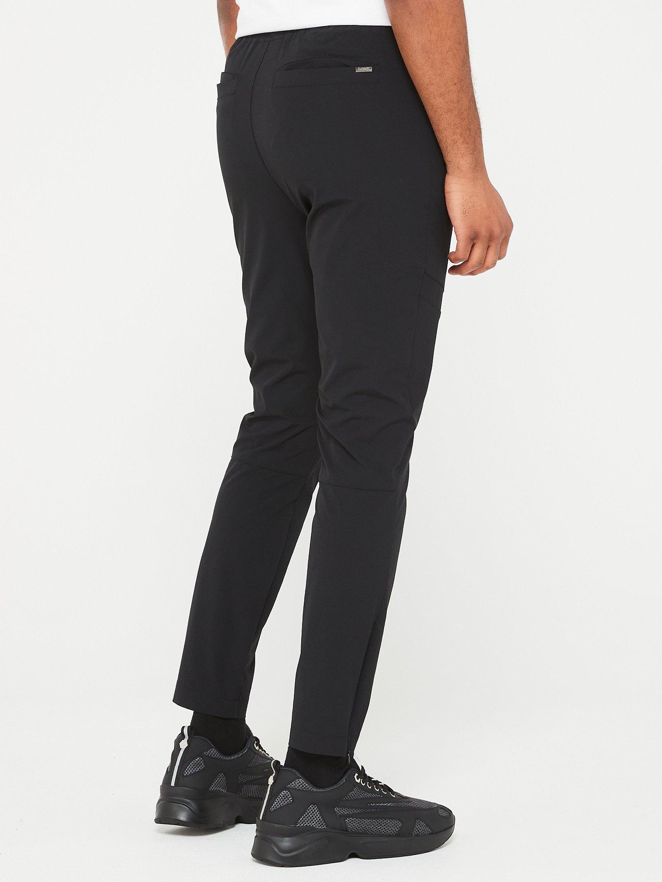 Louis Slim Ripstop Track Pants - Black