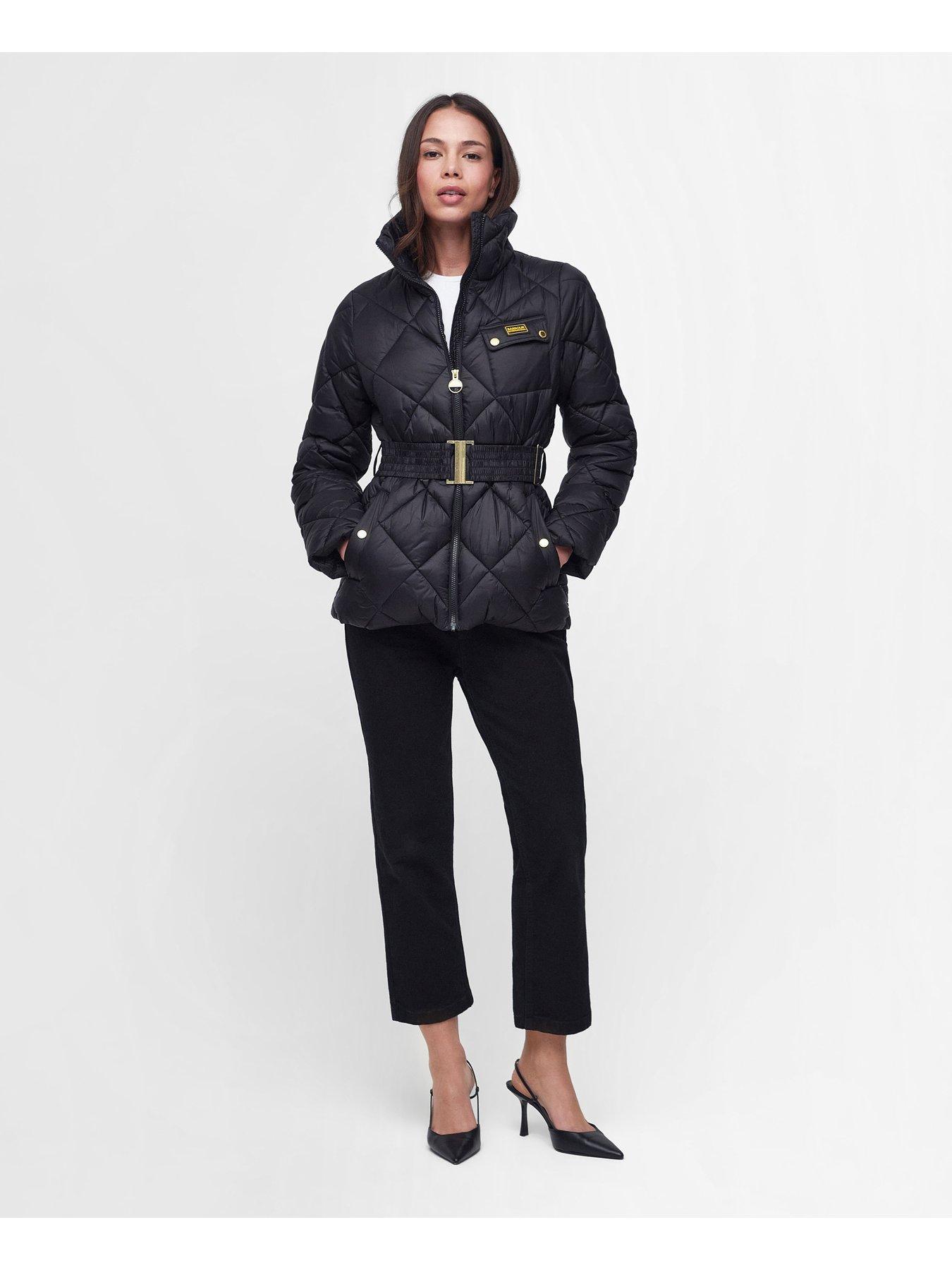 Barbour deals belted coat