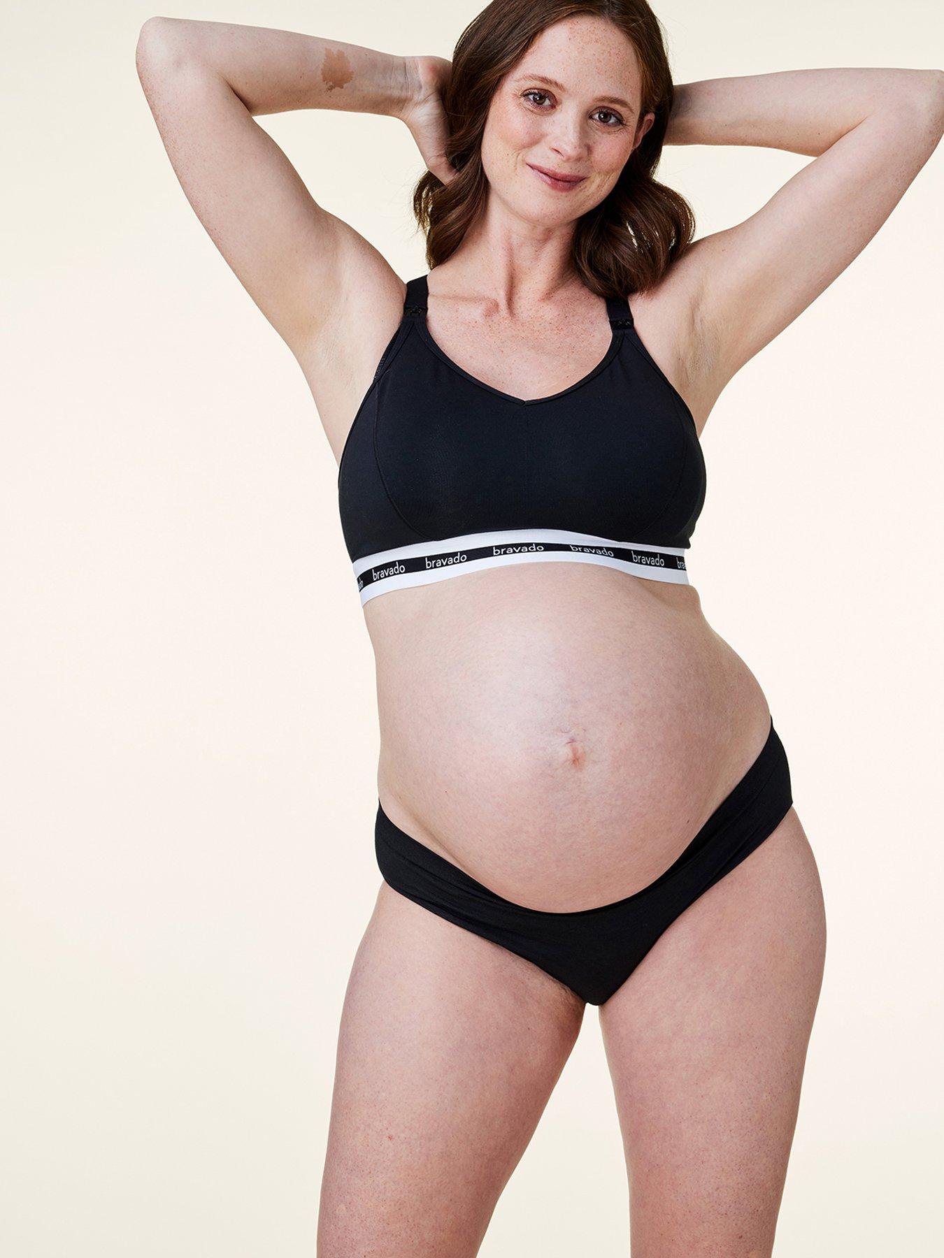 Image 3 of 6 of Bravado Designs Full Cup Original Nursing Bra - Black