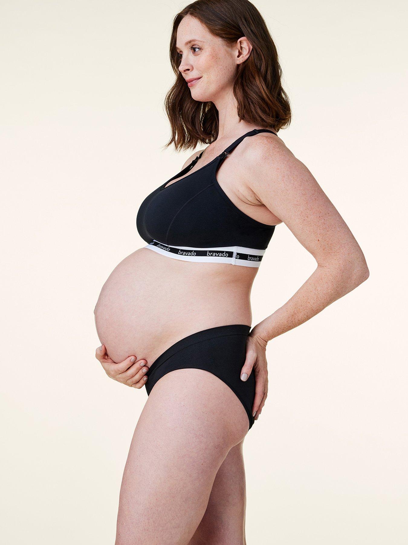 Image 5 of 6 of Bravado Designs Full Cup Original Nursing Bra - Black
