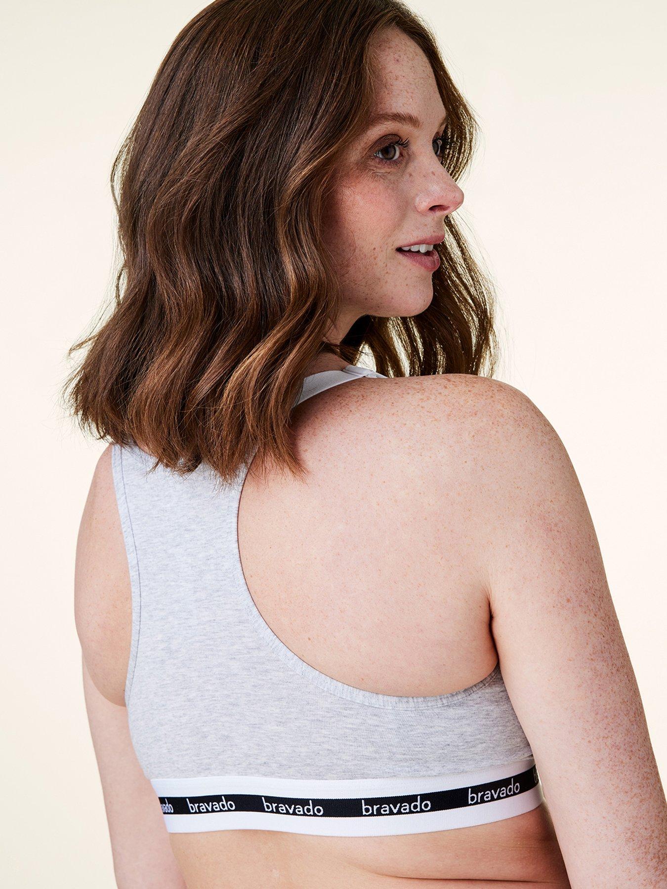 Image 2 of 6 of Bravado Designs Full Cup Original Nursing Bra - Grey