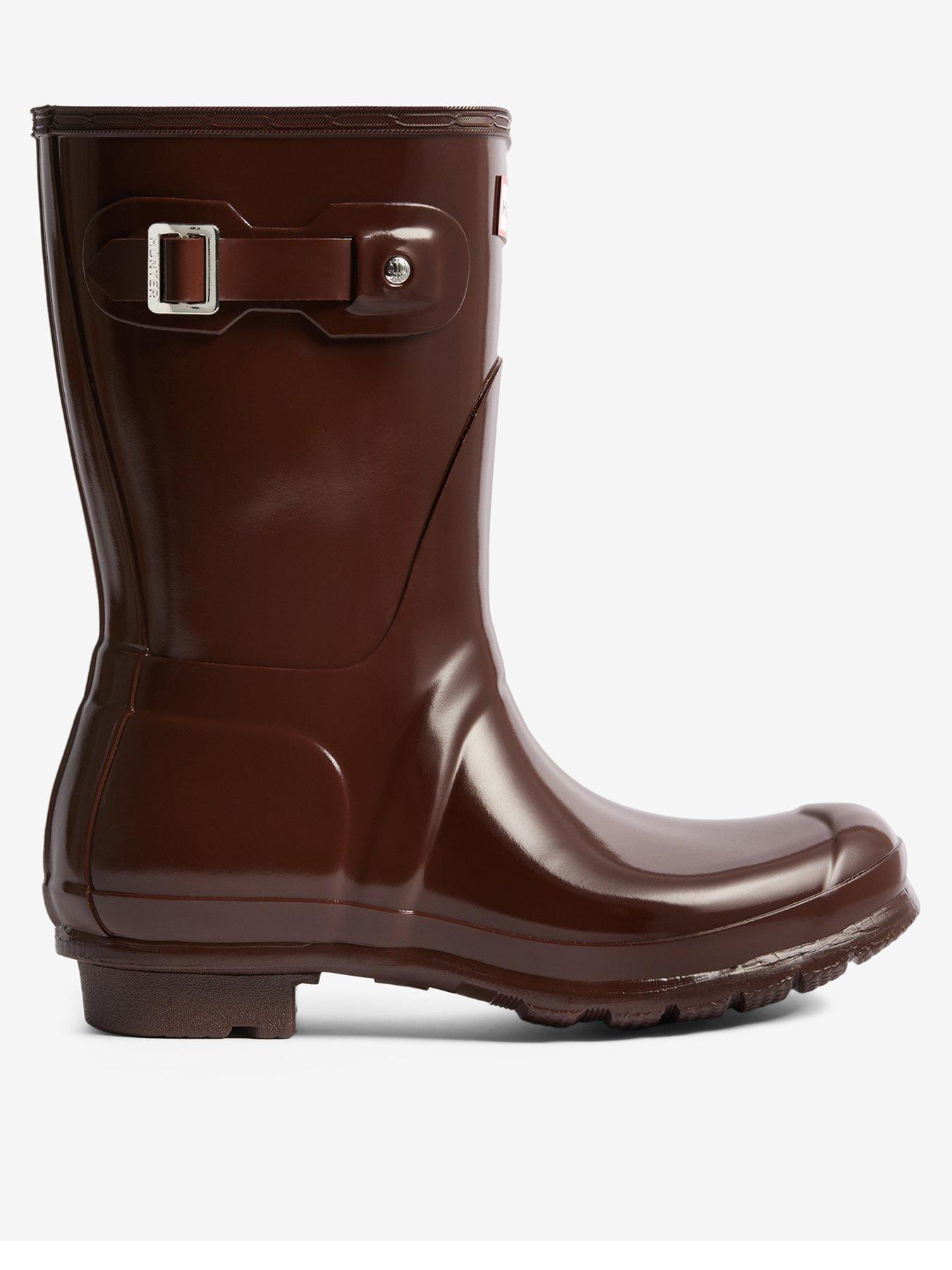 Hunter tall gloss sales rain boots sale