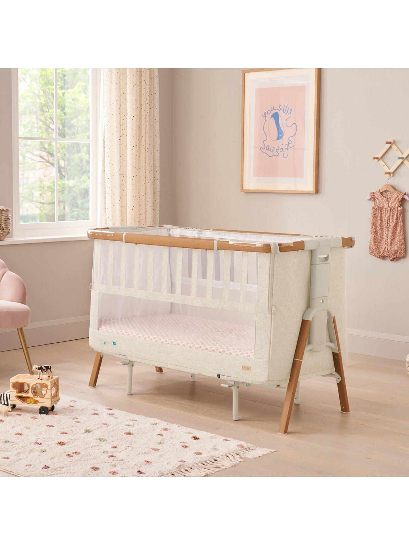 Walnut best sale color crib