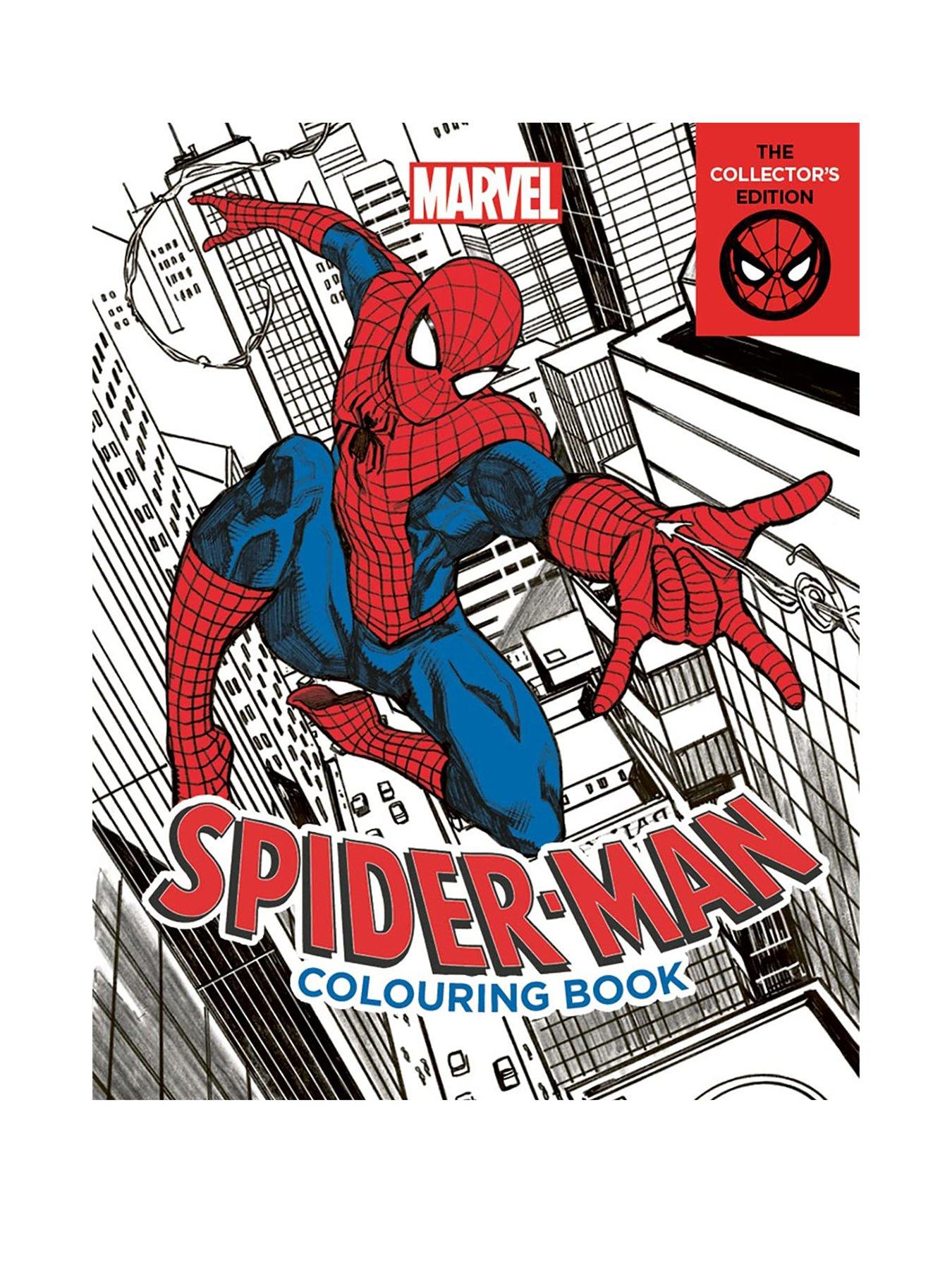 Spiderman Marvel Spider-Man Colouring Book The Collector's Edition