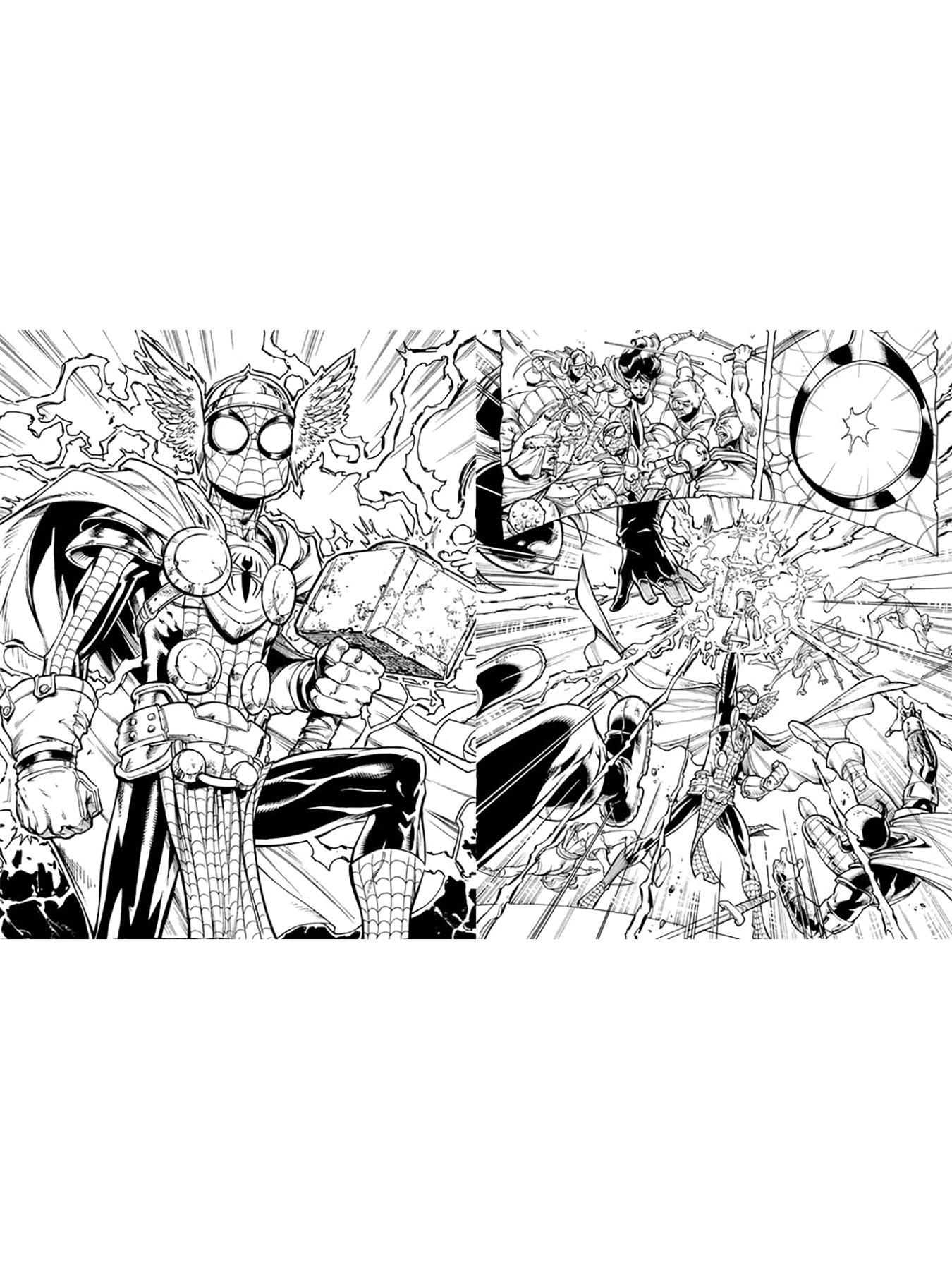 Marvel Spider-Man Colouring Book: The Collector's Edition