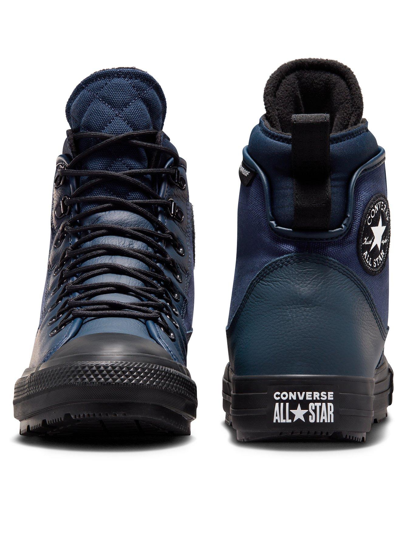 Converse all star store leather navy