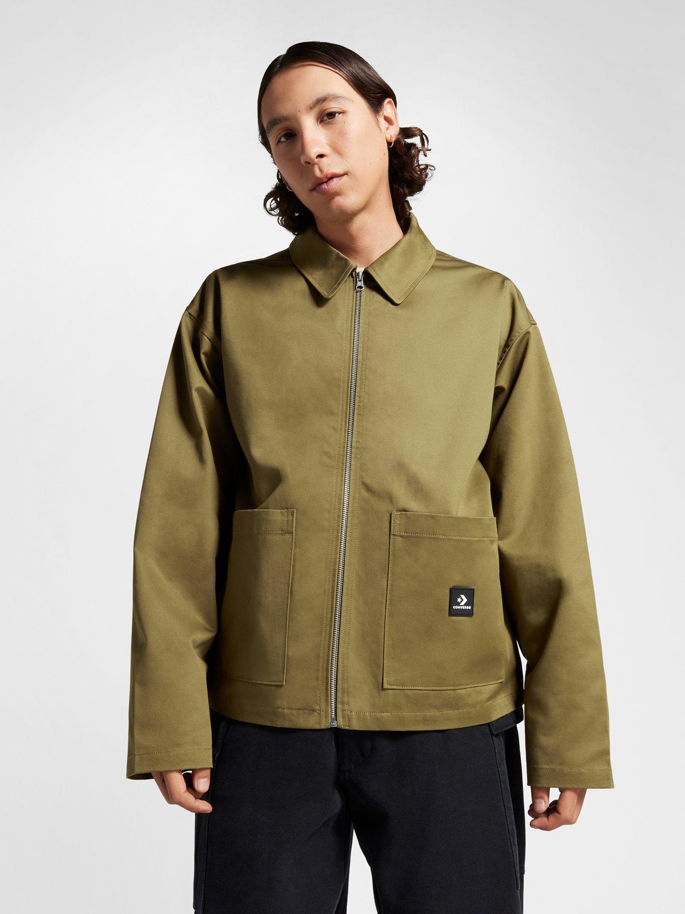 Converse Seasonal Shirt Jacket Khaki very