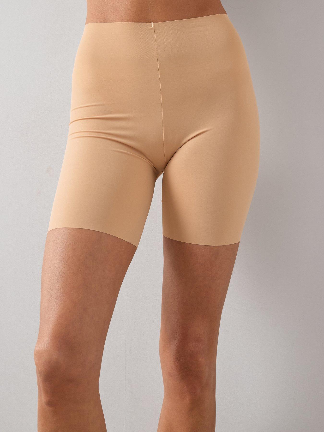 Image 2 of 7 of The Very Collection 2 Pack No VPL Anti&nbsp;Chafing Shorts - Nude