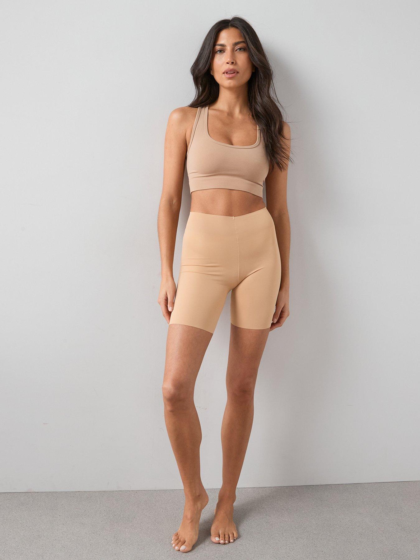 Image 4 of 7 of The Very Collection 2 Pack No VPL Anti&nbsp;Chafing Shorts - Nude