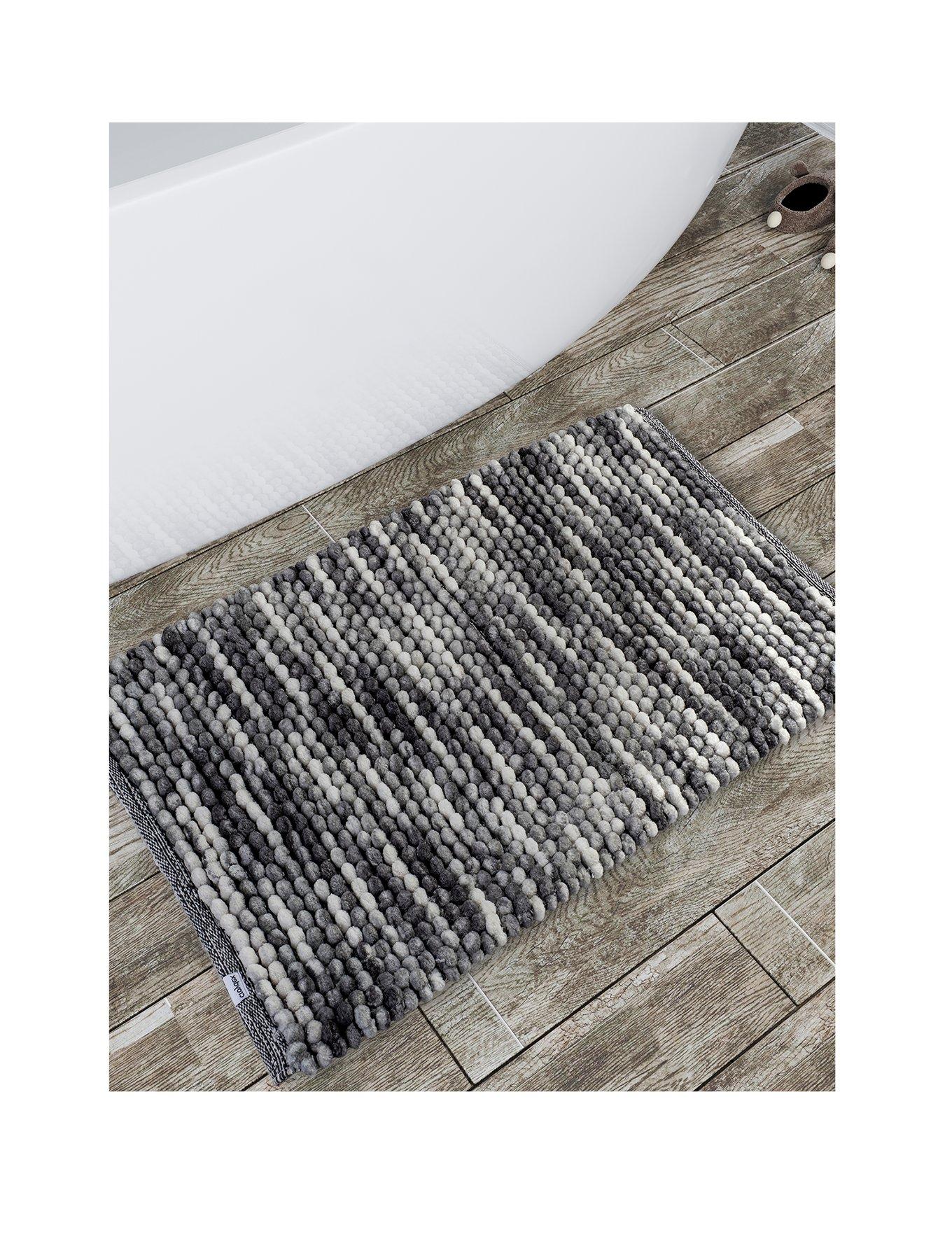 undefined Microspace Loop Grey Bath Mat
