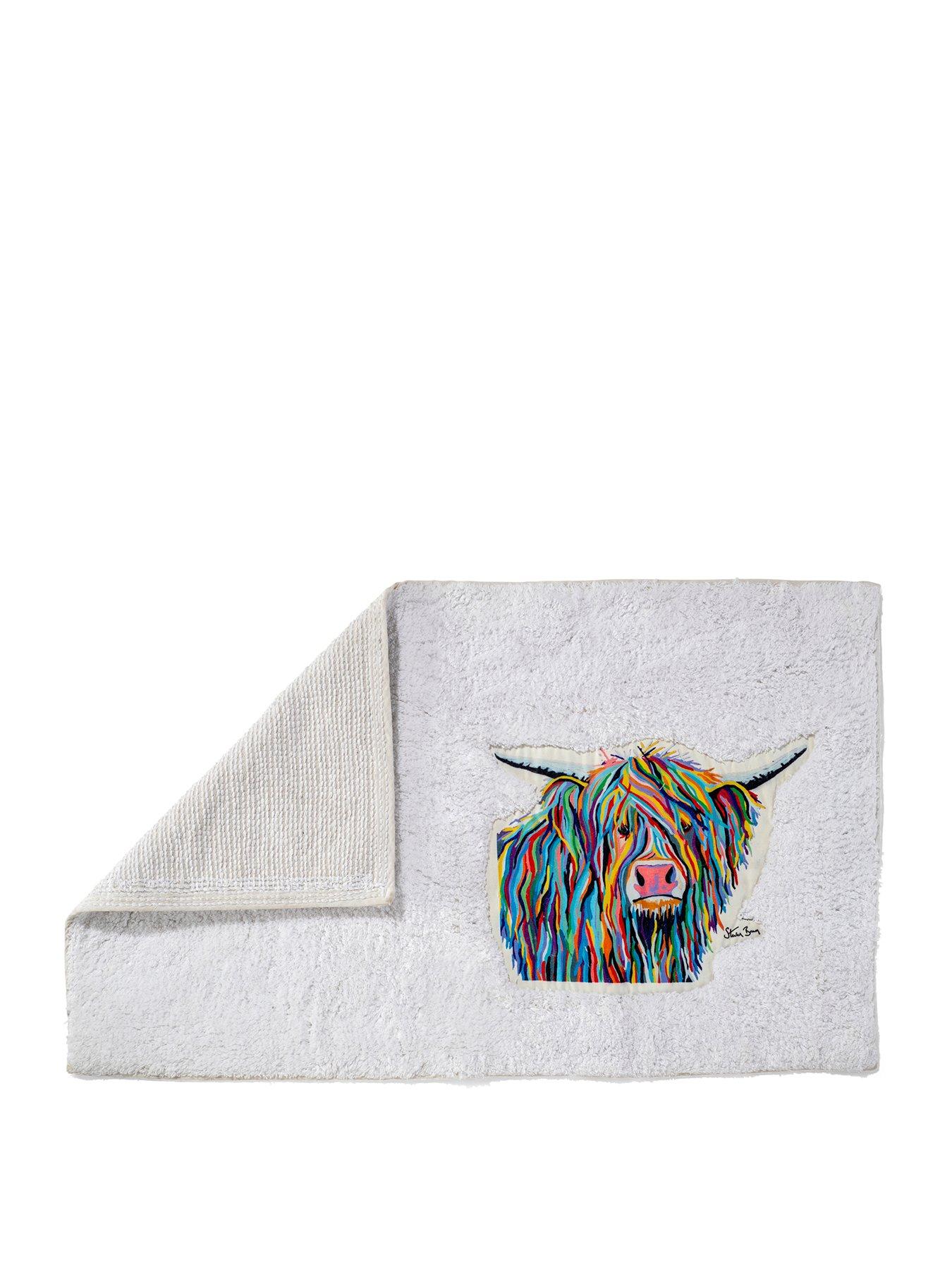 Image 2 of 4 of Croydex Steven Brown Bath Mat - Angus McCoo