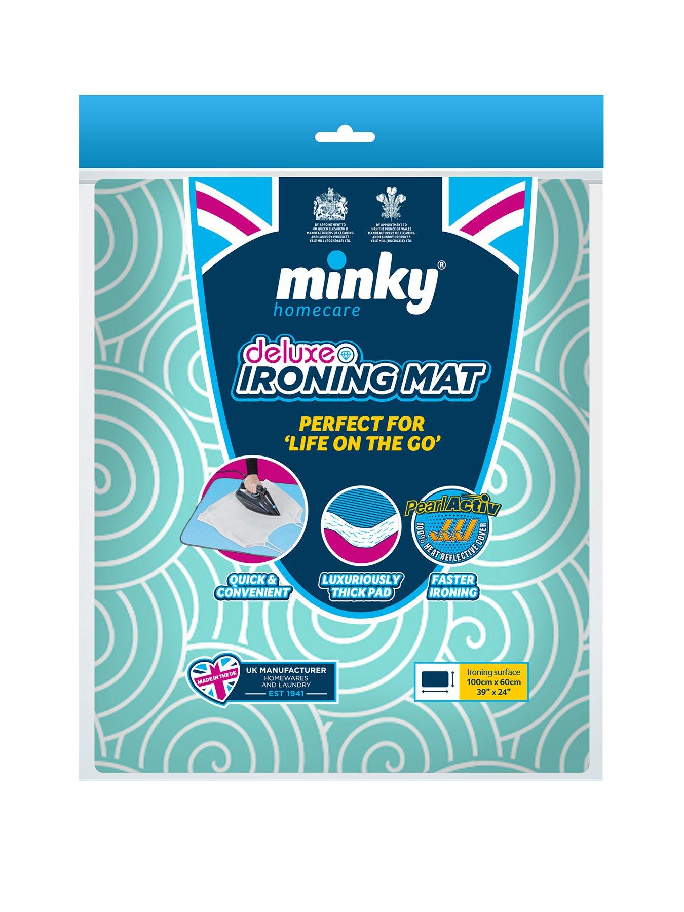 Product photograph of Minky Deluxe Ironing Mat from very.co.uk