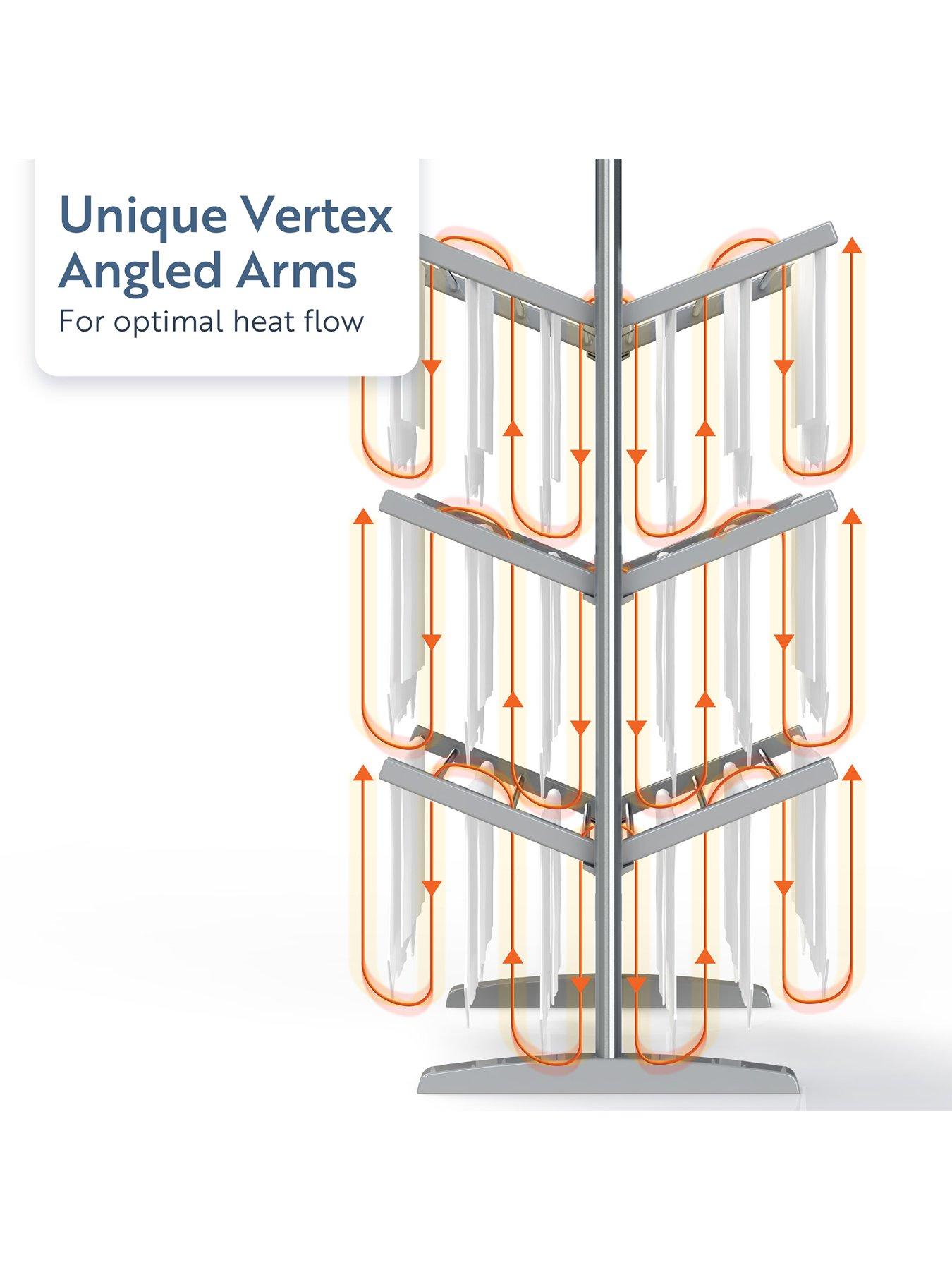 Image 2 of 5 of Minky Vertex 4 Tier Heated Airer With Cover
