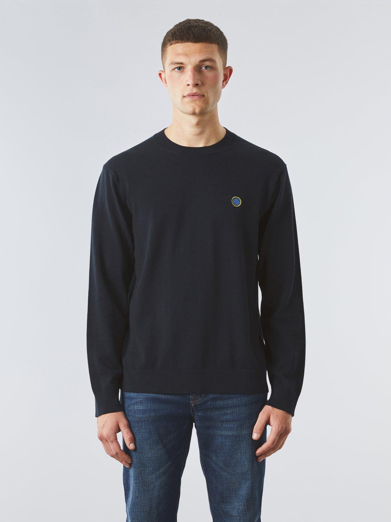 pretty-green-cotton-tipped-crew-knit-jumper-black