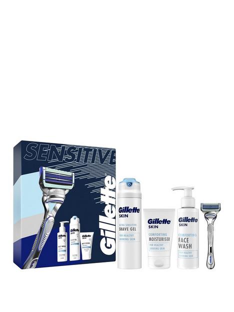 gillette-skinguard-razor-nbspskin-wash-gel-moisturiser-gift-set