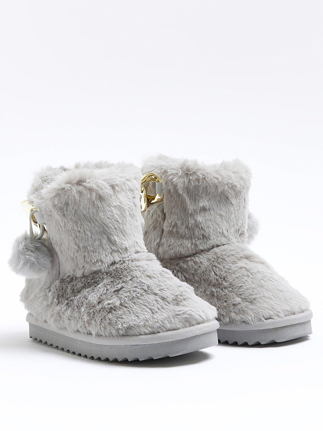 River island slipper hot sale boots