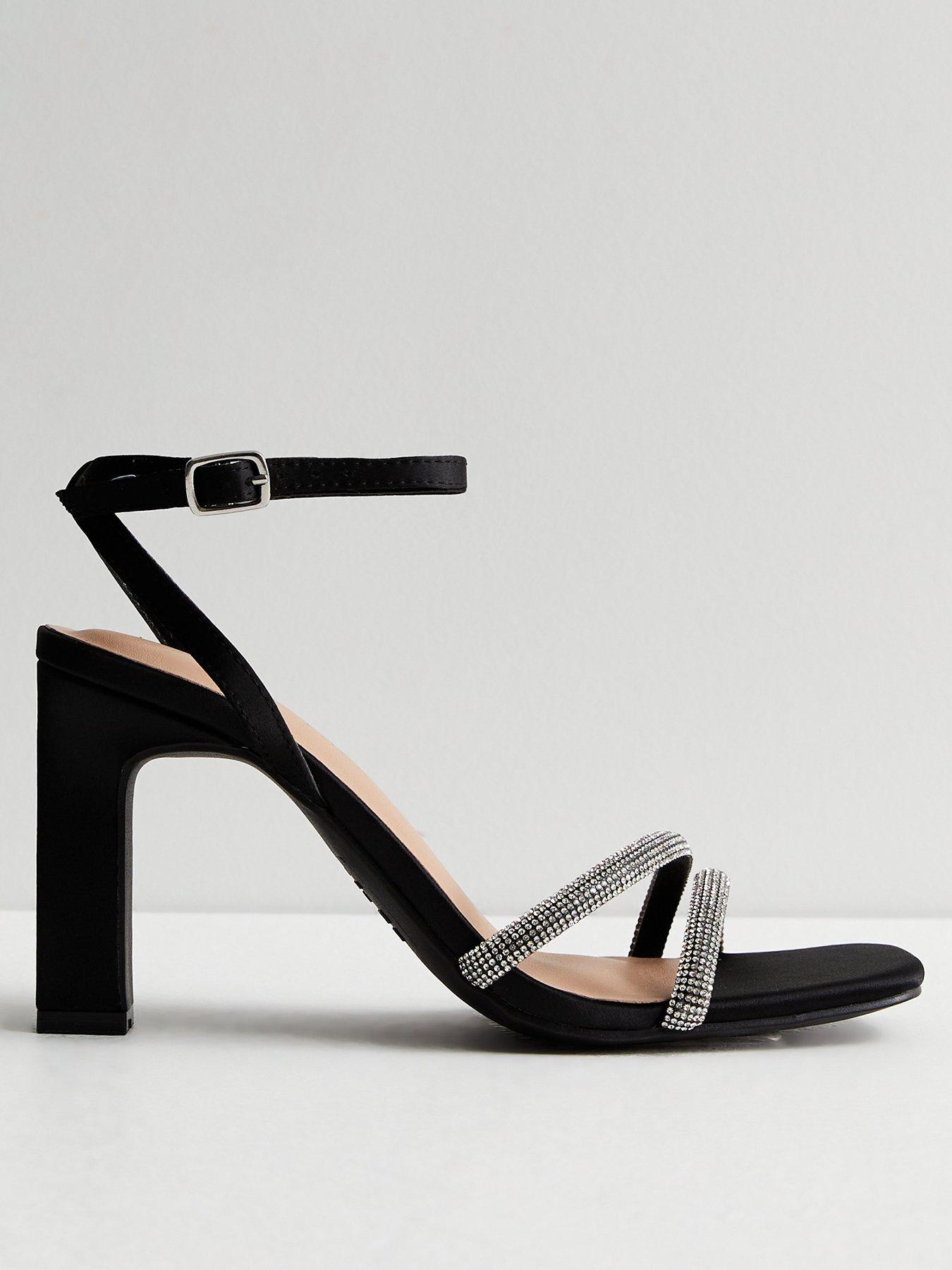 Short block heel store sandals