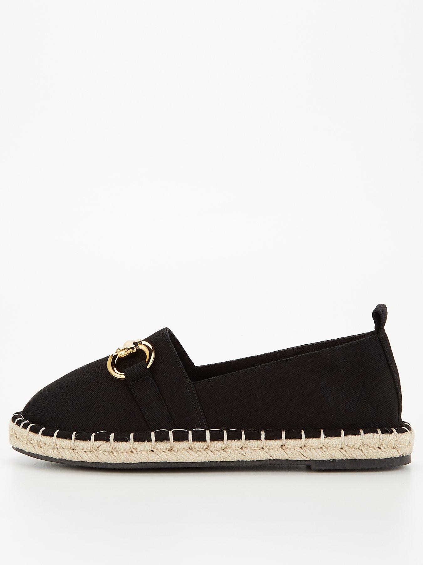 V By Very Metal Trim Espadrille