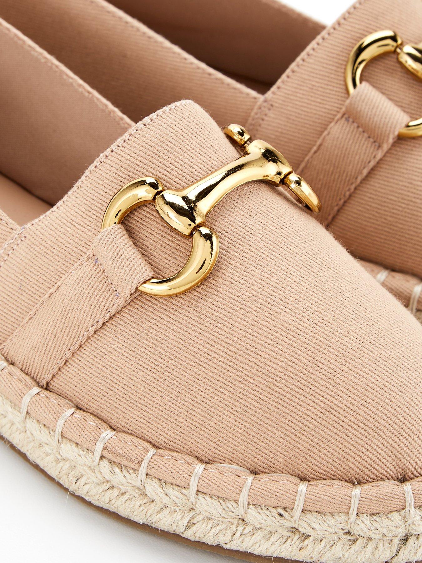 Metal Trim Espadrille