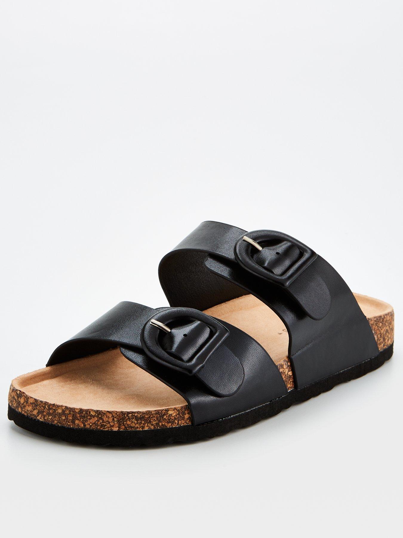 Extra wide sandals deals