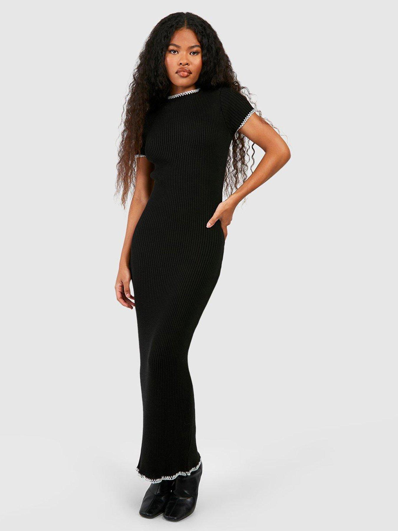 Knitted maxi dress store uk