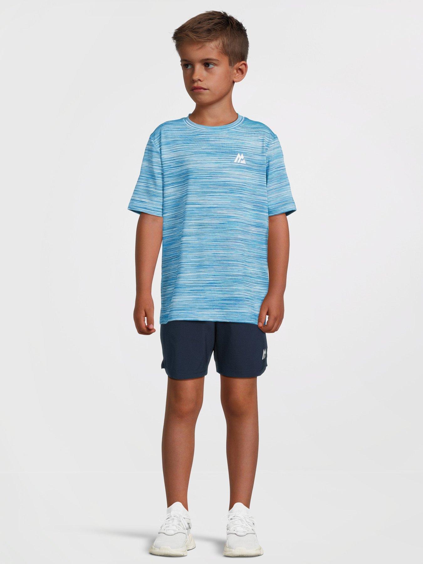 Montirex Junior Trail 2.0 Short Sleeve T-Shirt - Blue | Very.co.uk