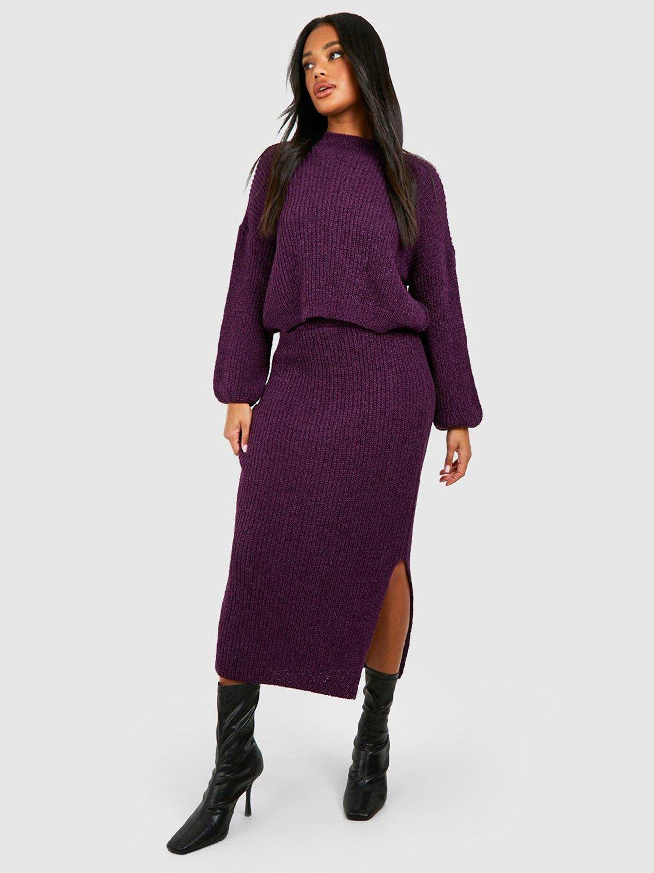 Knit skirt clearance jumper co ord