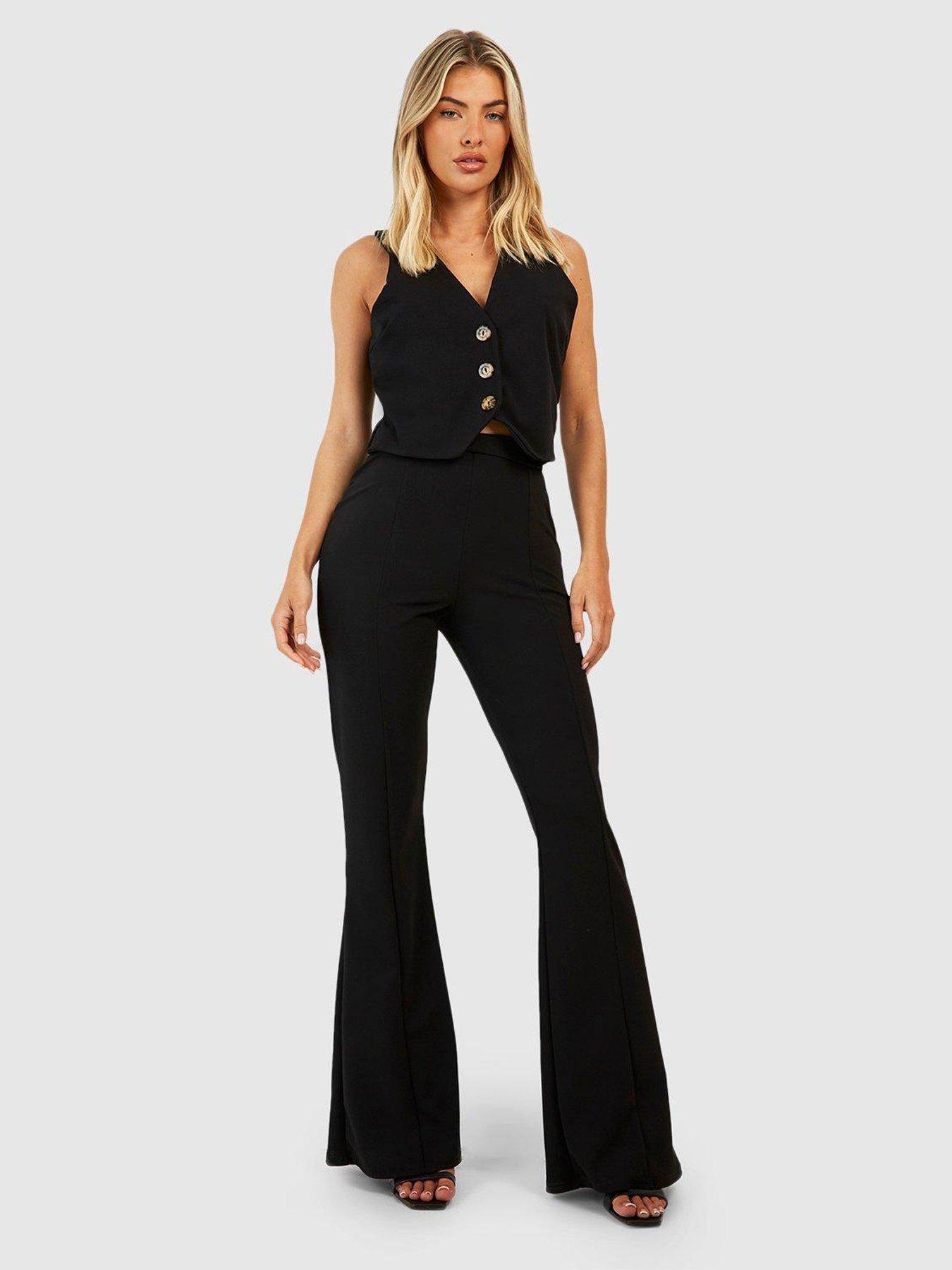 Fit and flare shops trousers