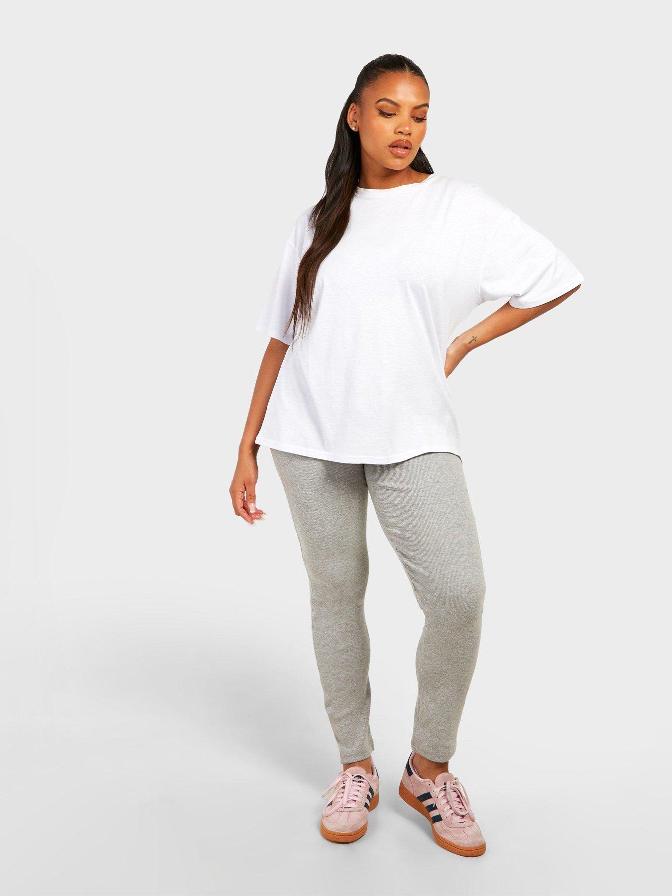 Boohoo grey outlet leggings