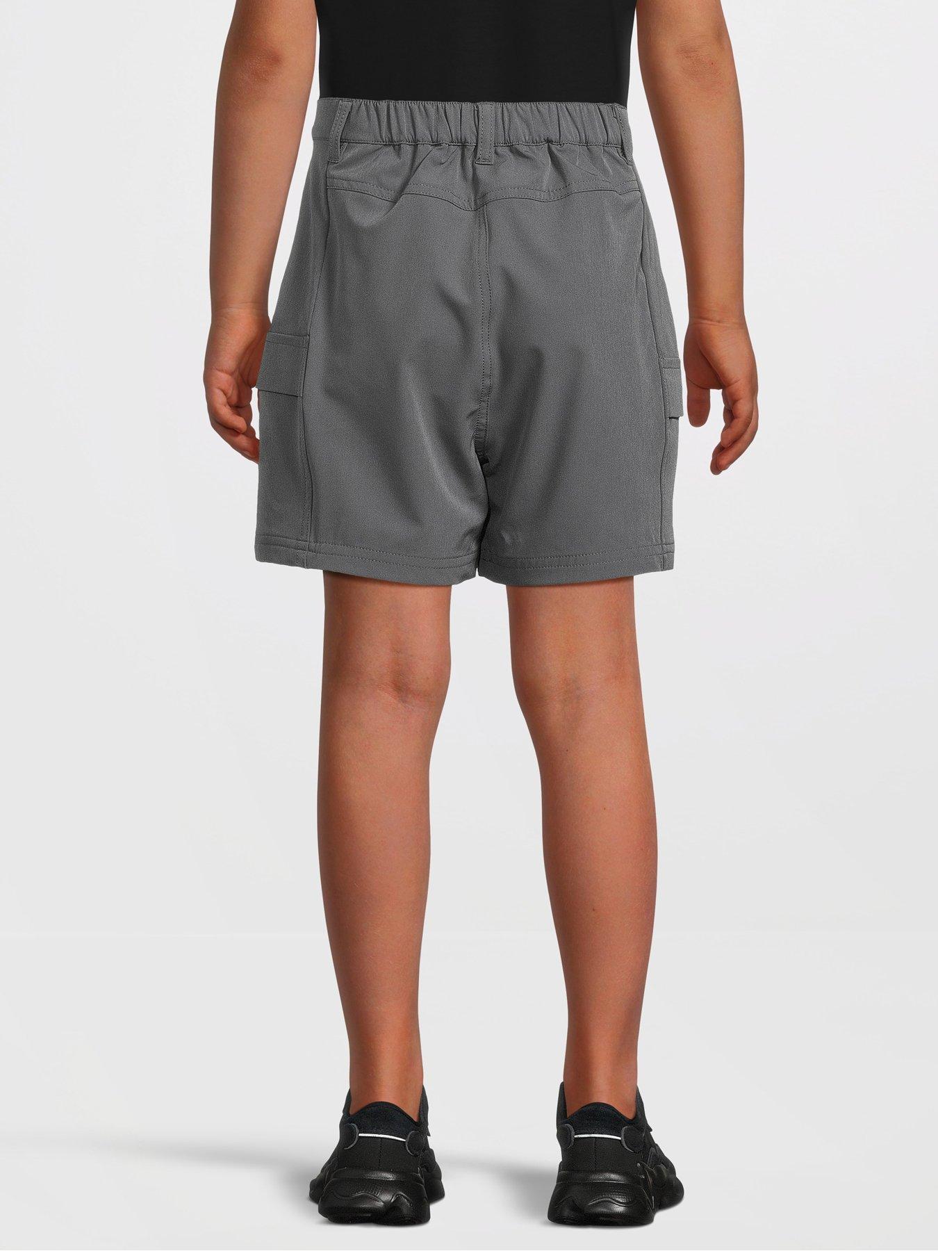 Montirex Junior Utility Cargo Shorts - Grey | Very.co.uk