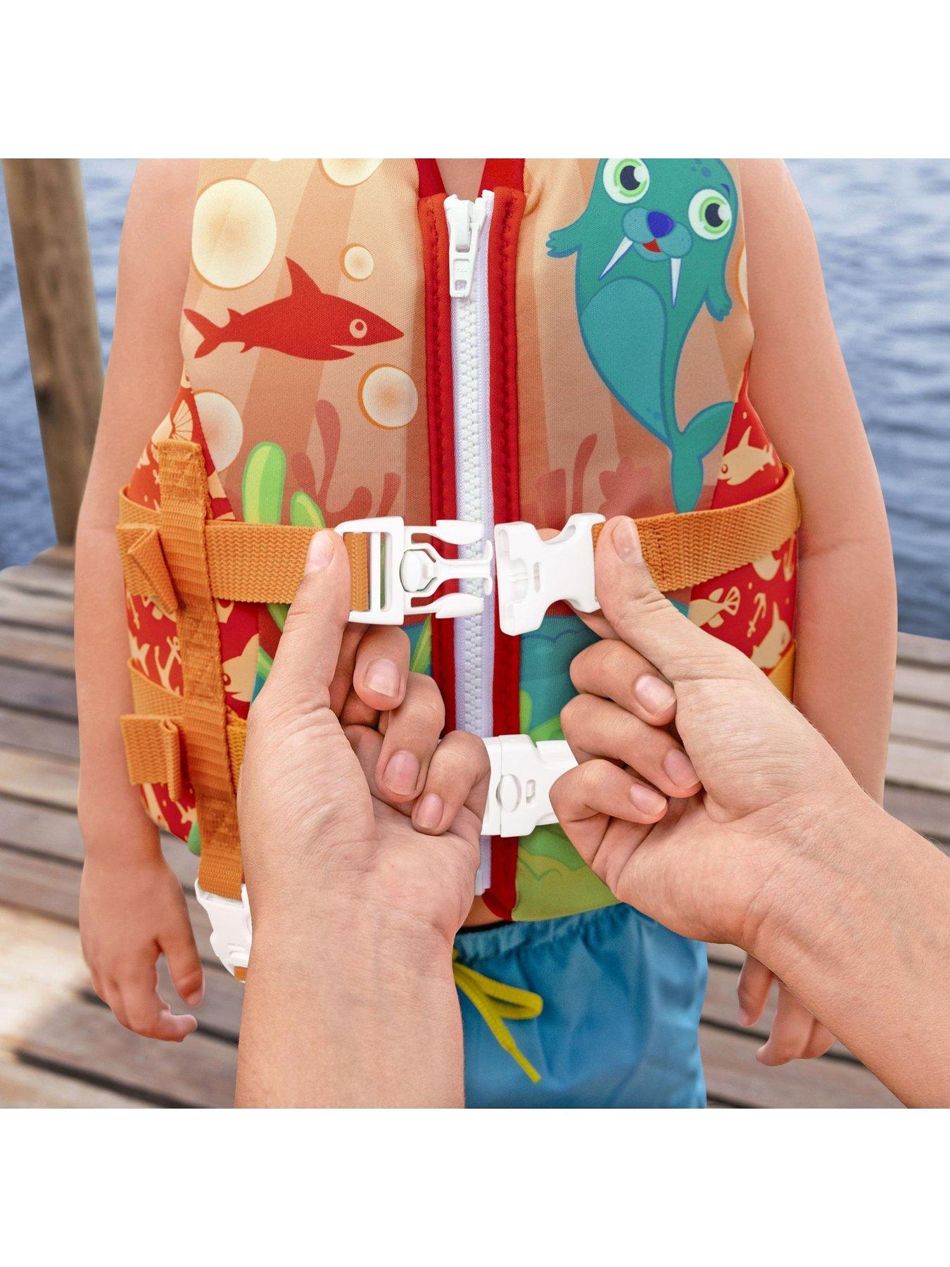 Image 3 of 7 of Bestway Child Hydro Swim Vest - Walrus