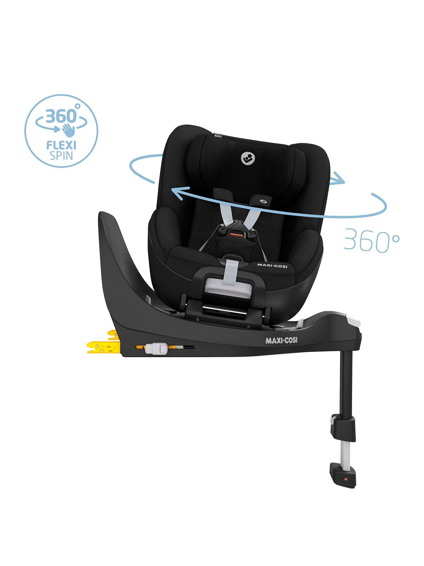 Maxi Cosi Pearl 360 Car Seat Suitable from 3 Months to 4 Years 61 105cm i Size R129 Authentic Black Very