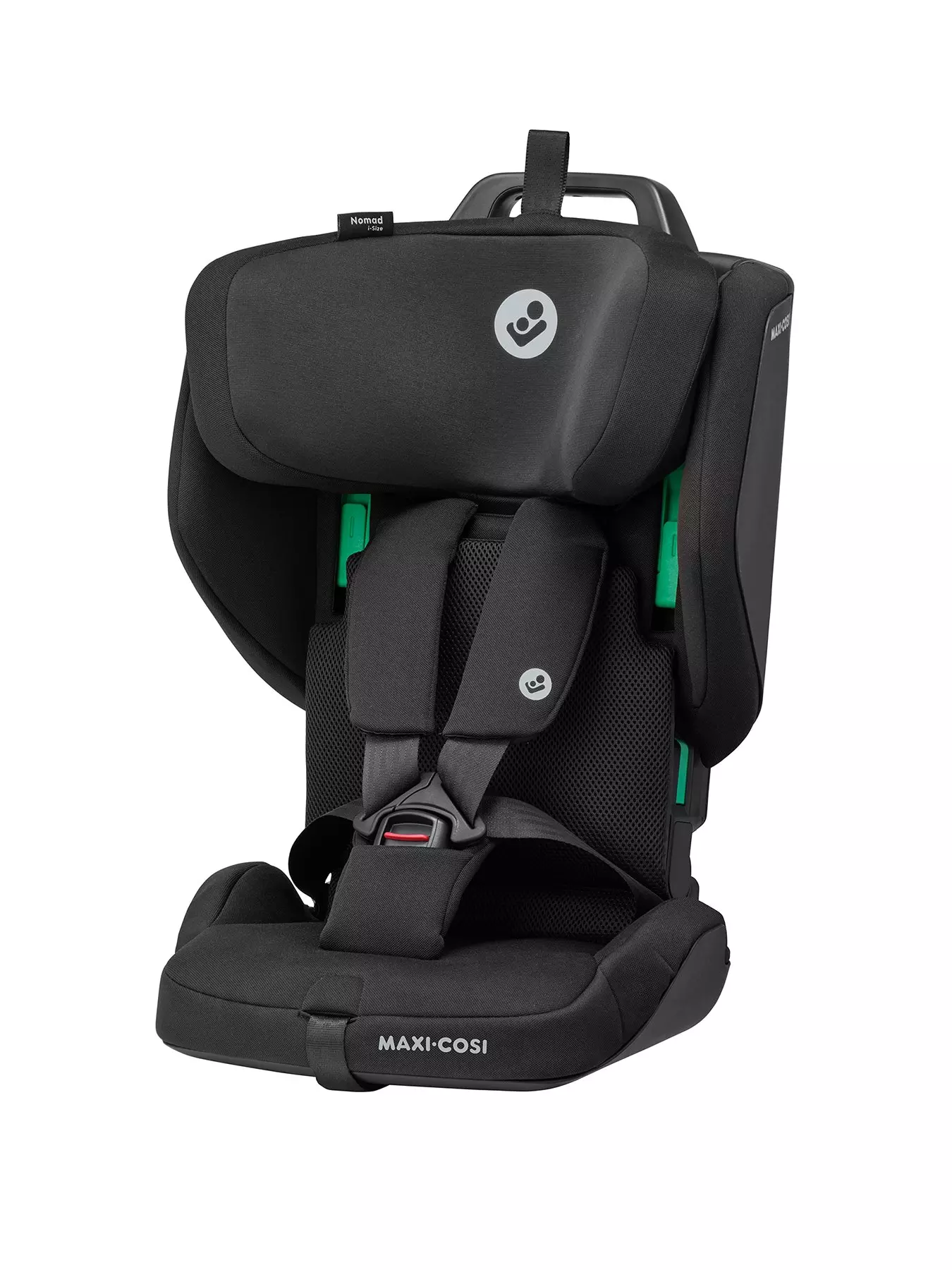 Bébé Confort/Maxi Cosi RodiFix Airprotect Car Seat Group 2/3, Nomad Black -  From 3.5 to 12 years, Side Protection System unisex (bambini)